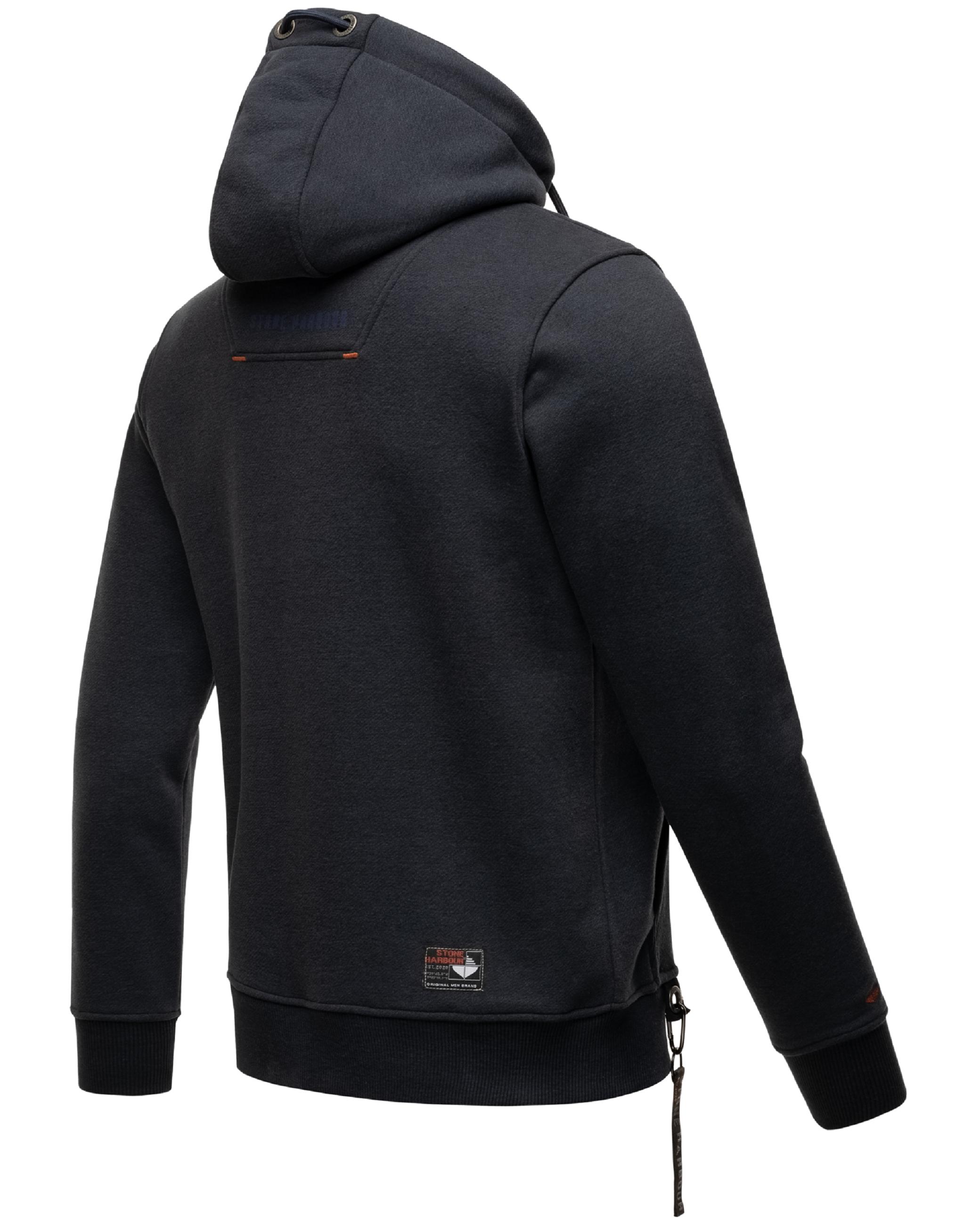 Sportlicher Hoodie "Crazy Frank" Navy