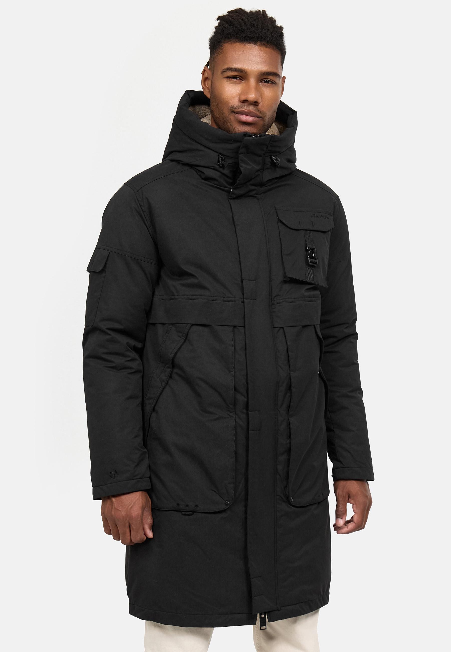 Wasserabweisnder Wintermanel "Cyriaan XX" Black