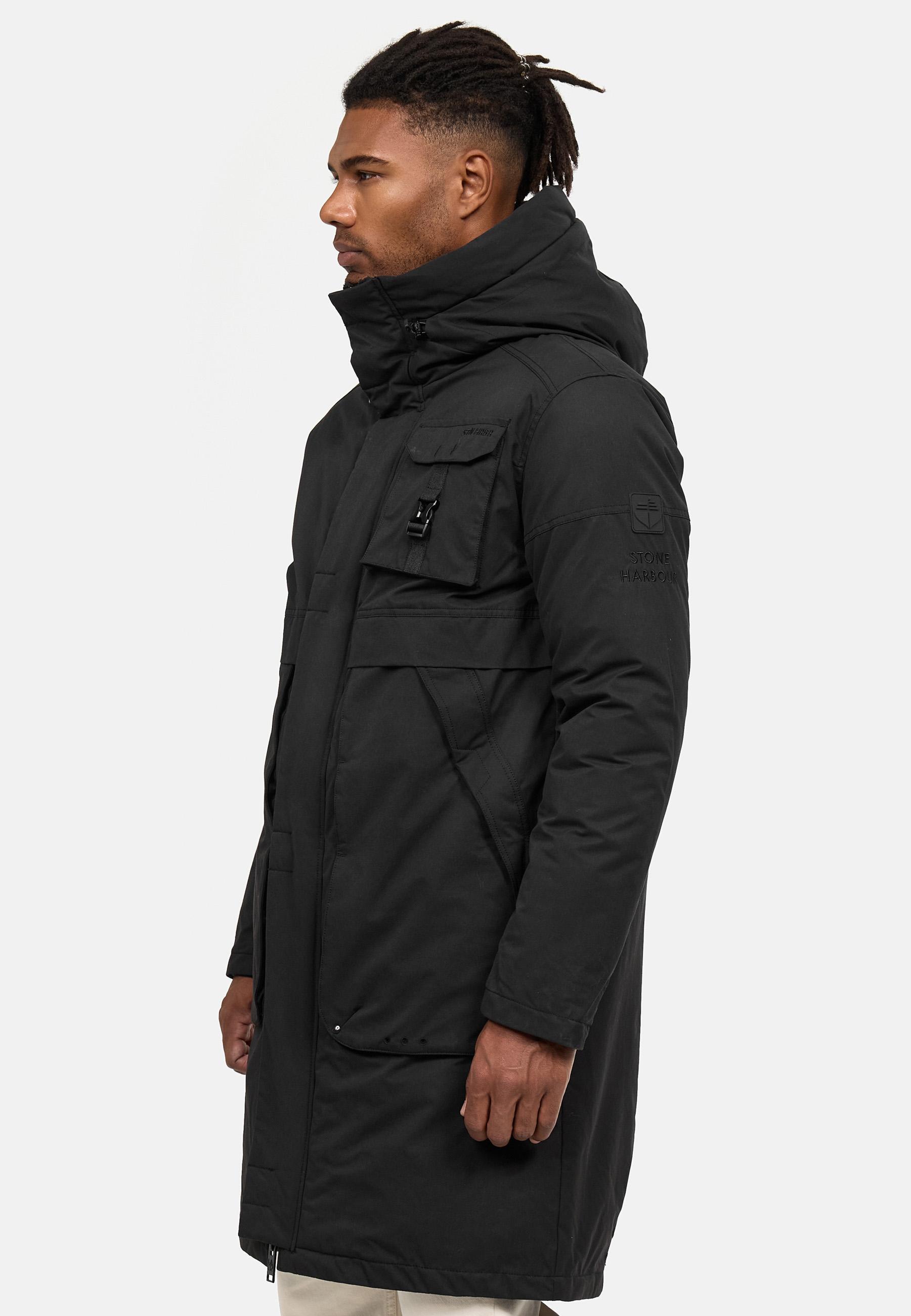 Wasserabweisnder Wintermanel "Cyriaan XX" Black