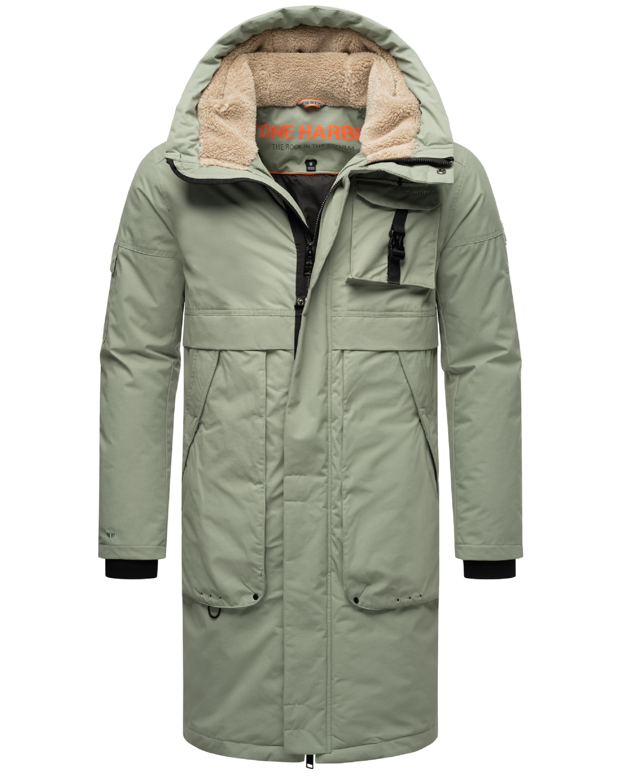 Wasserabweisnder Wintermanel "Cyriaan XX" Ice Green