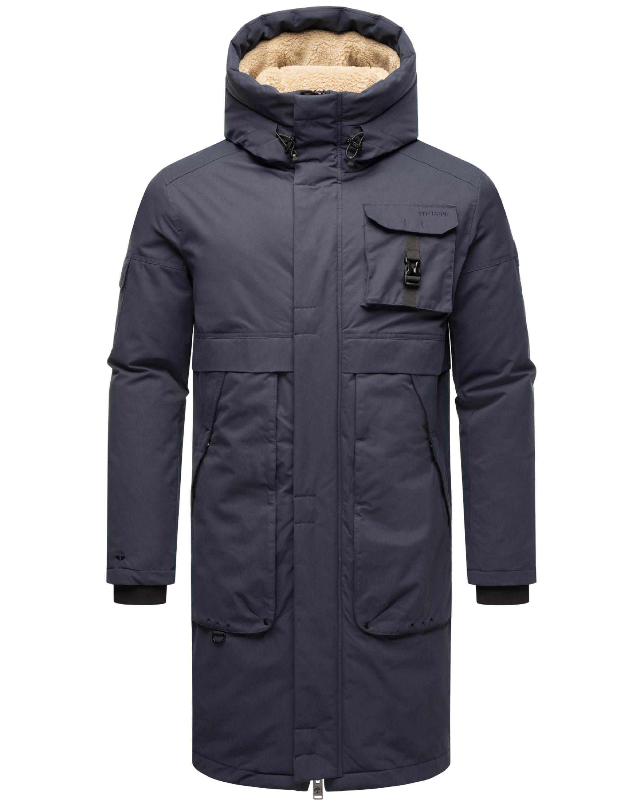 Wasserabweisnder Wintermanel "Cyriaan XX" Navy