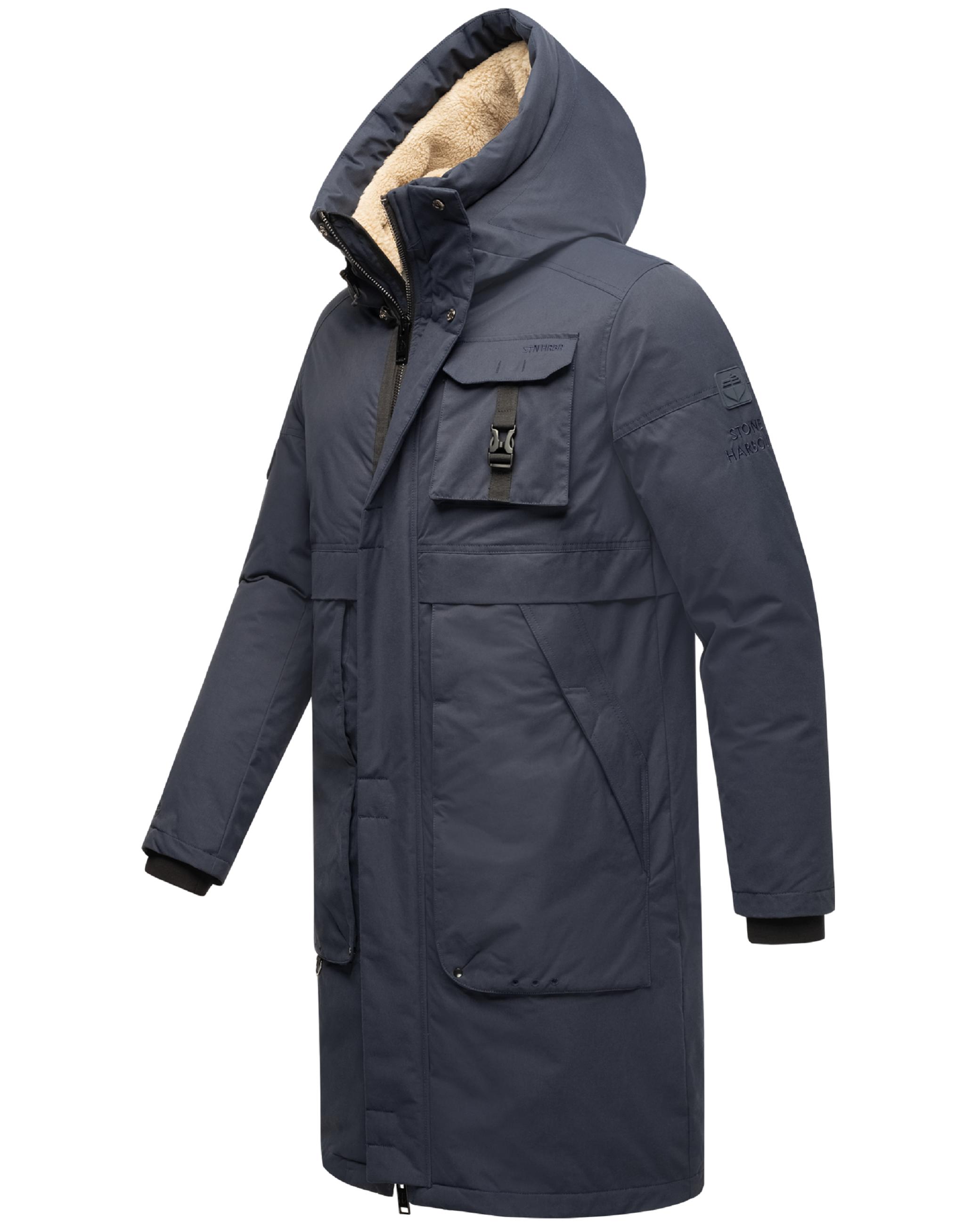 Wasserabweisnder Wintermanel "Cyriaan XX" Navy