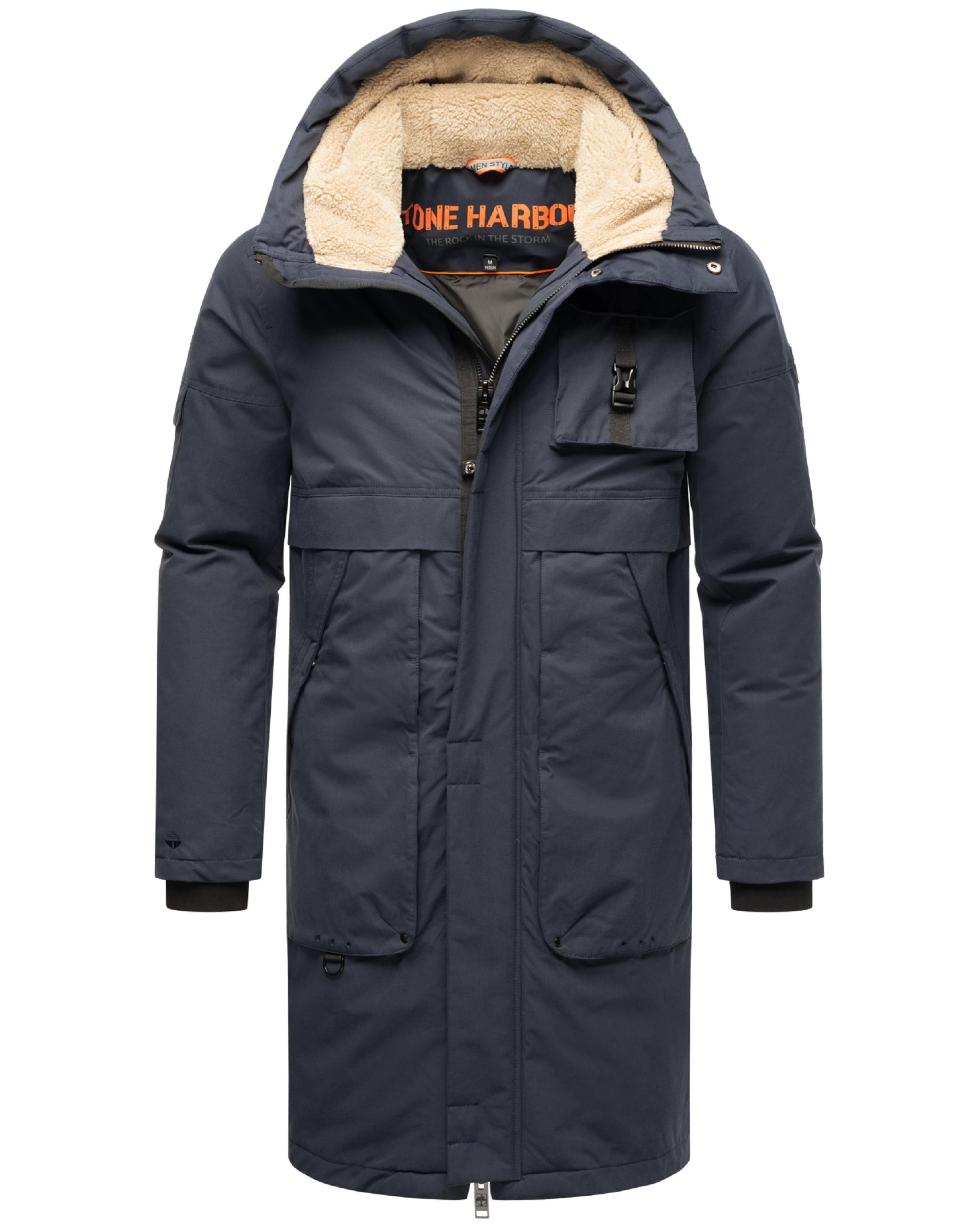 Wasserabweisnder Wintermanel "Cyriaan XX" Navy