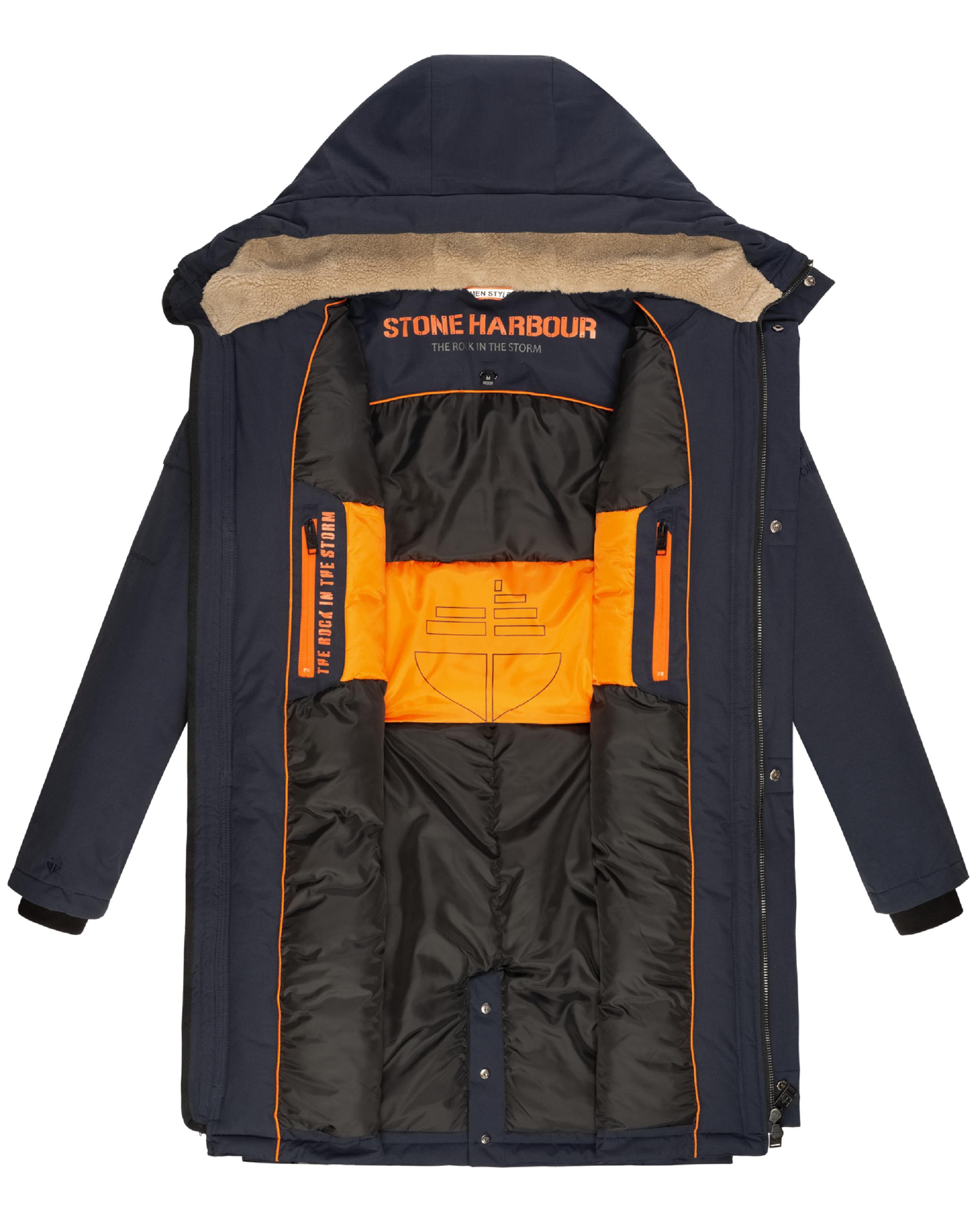 Wasserabweisnder Wintermanel "Cyriaan XX" Navy