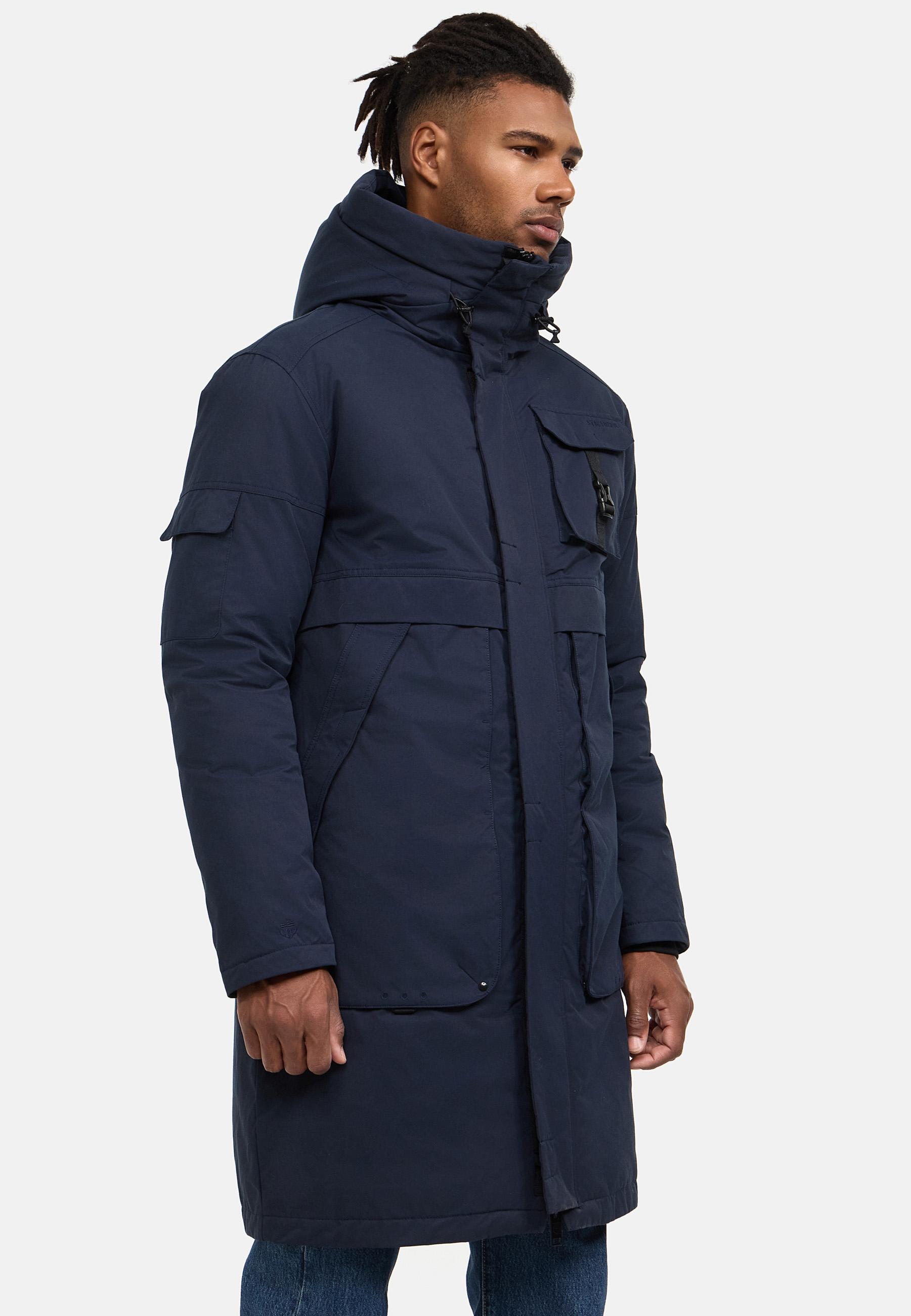 Wasserabweisnder Wintermanel "Cyriaan XX" Navy