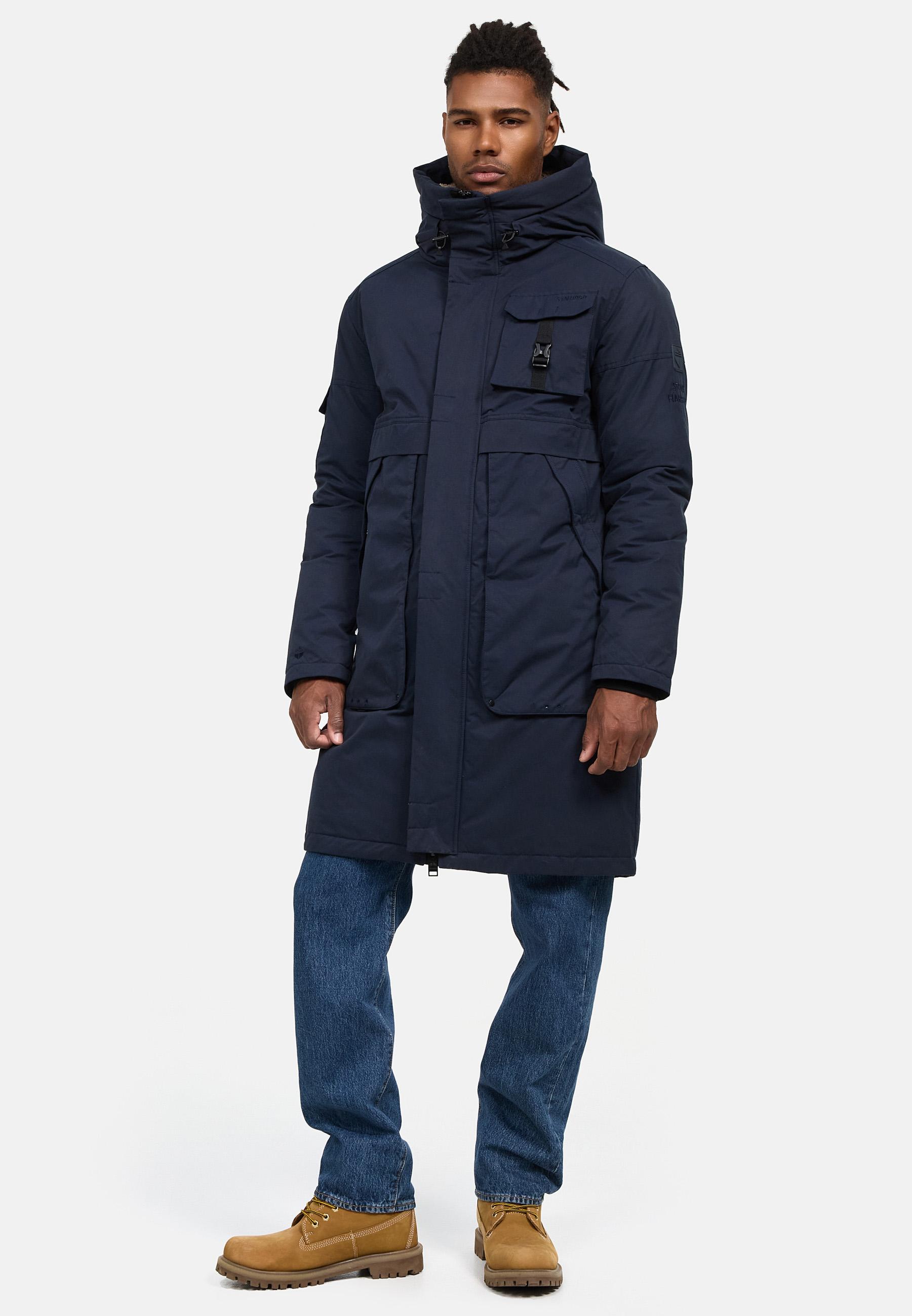 Wasserabweisnder Wintermanel "Cyriaan XX" Navy