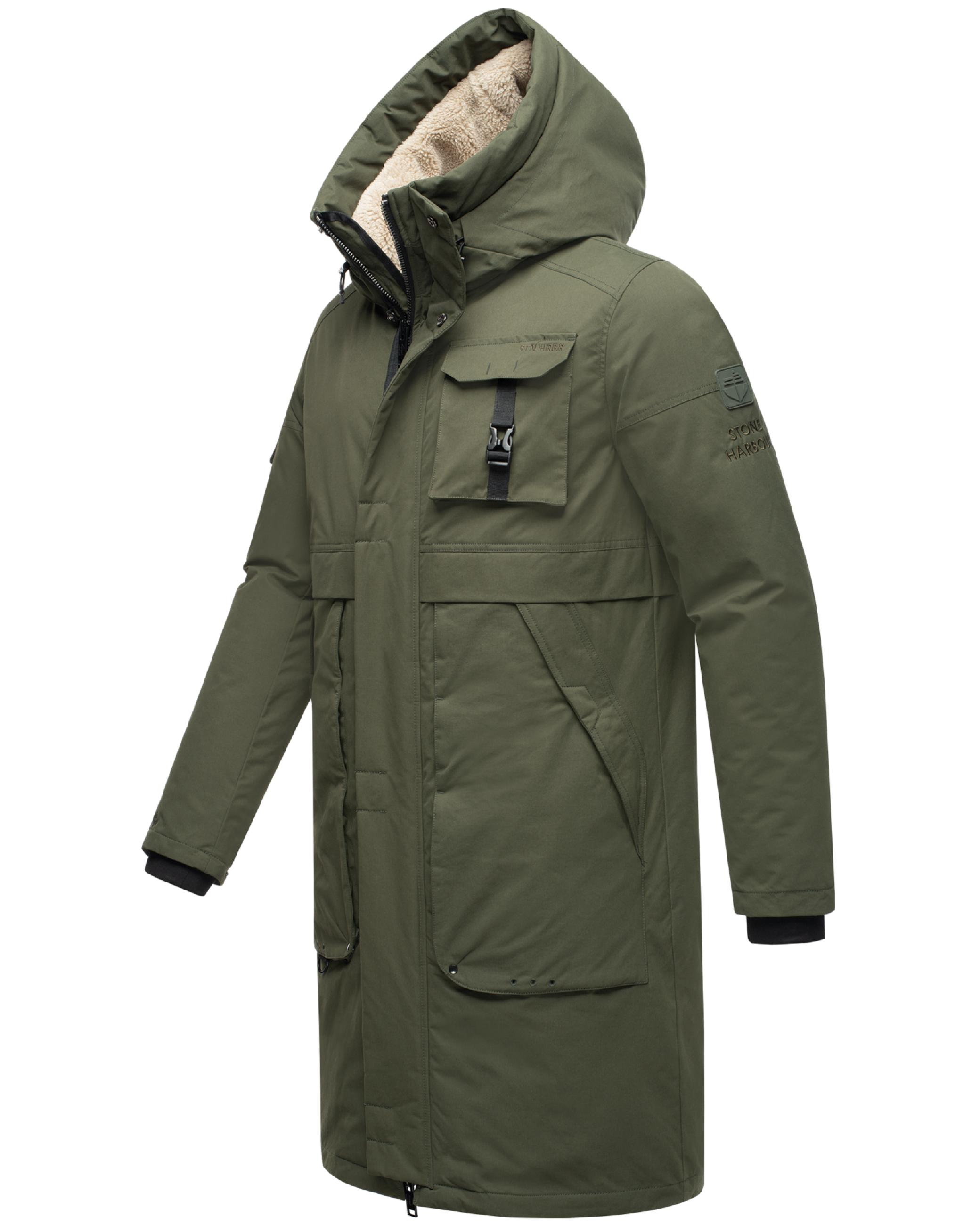 Wasserabweisnder Wintermanel "Cyriaan XX" Olive