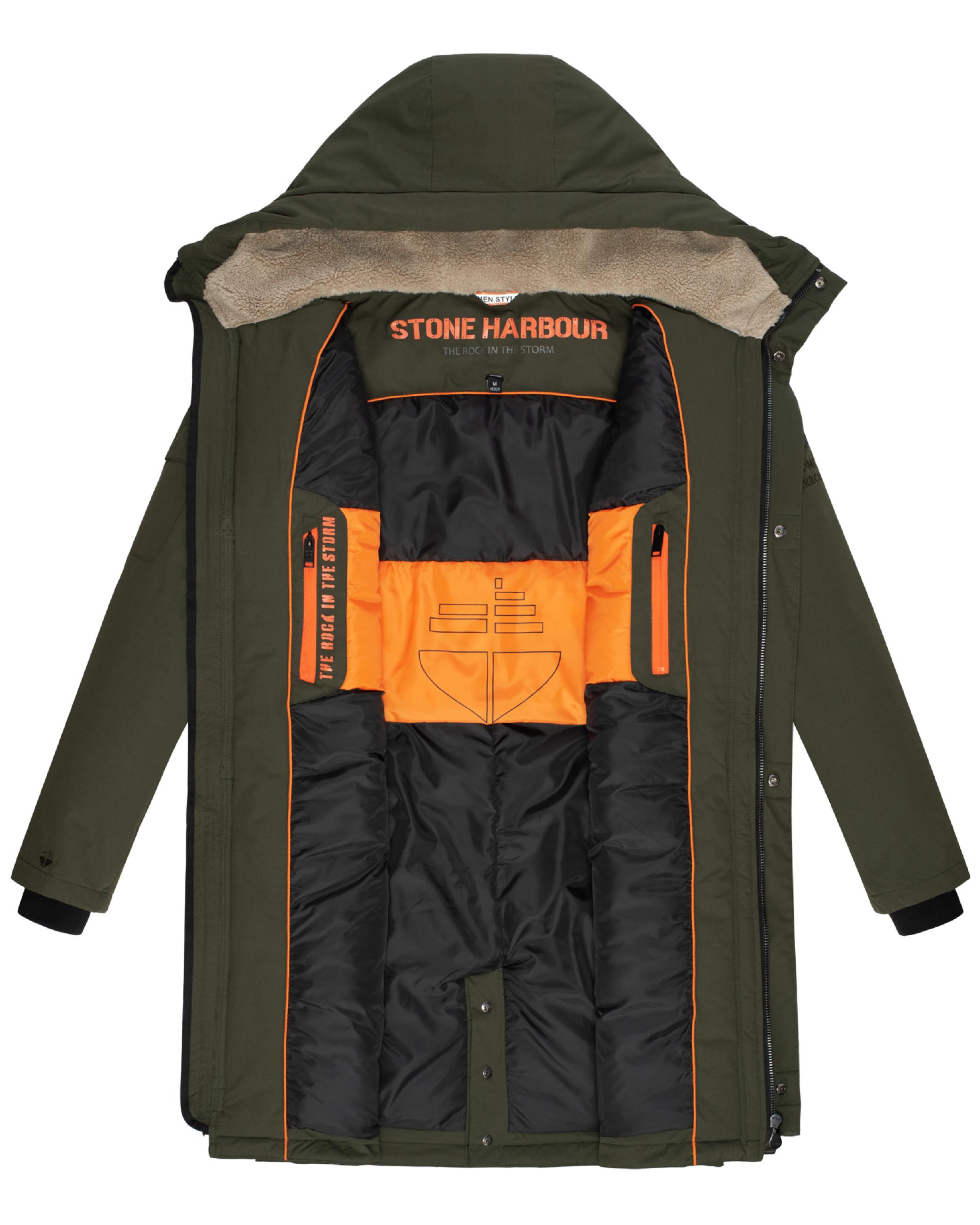 Wasserabweisnder Wintermanel "Cyriaan XX" Olive