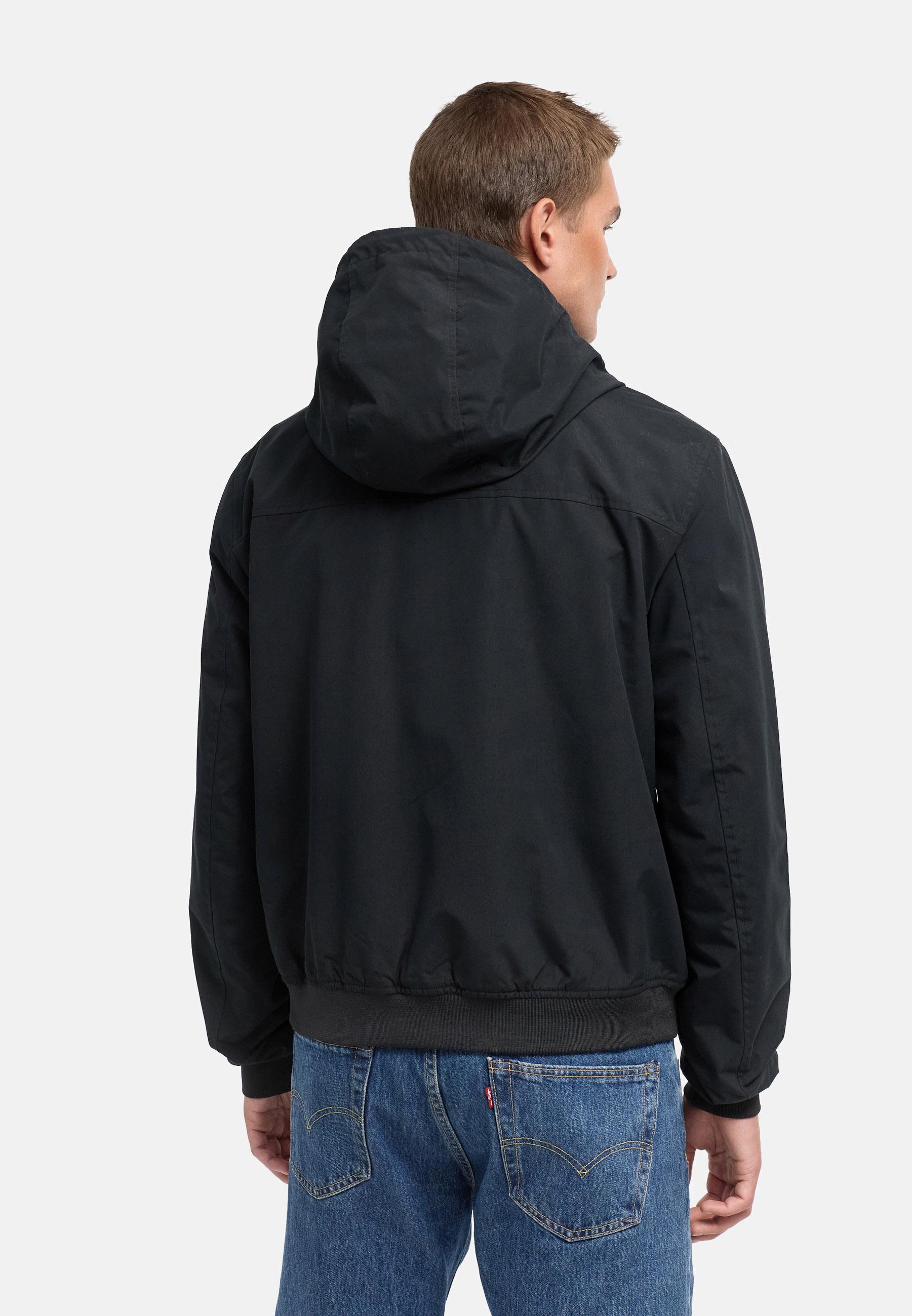 Leichte mit Fleece gefütterte Jacke "Daxaar XX" Black