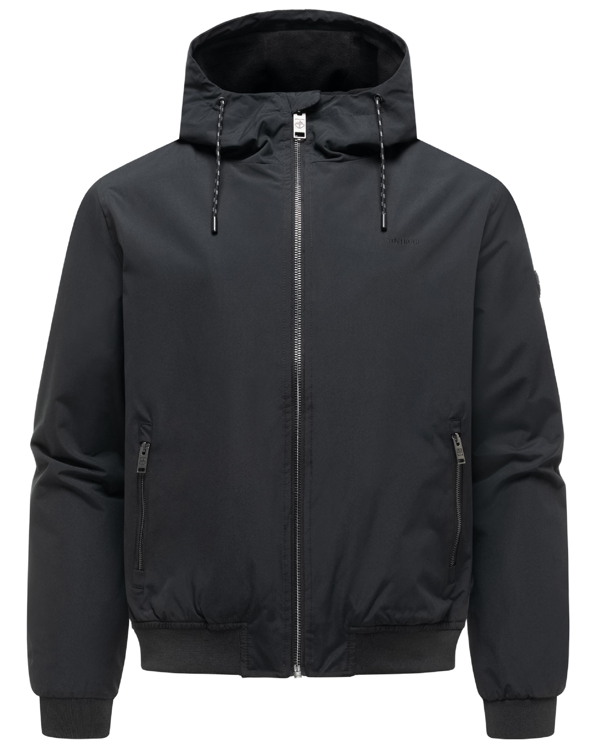 Leichte mit Fleece gefütterte Jacke "Daxaar XX" Black