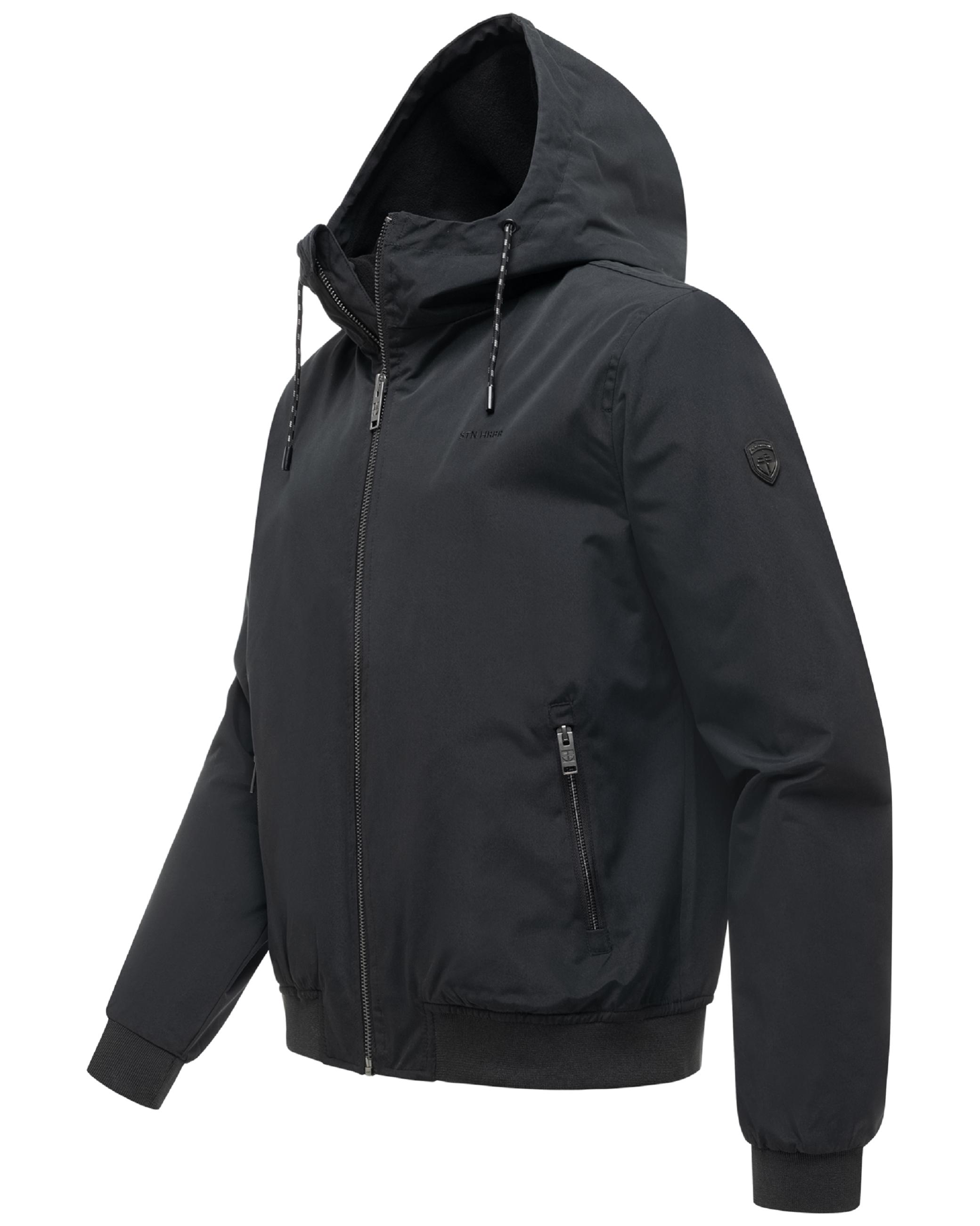 Leichte mit Fleece gefütterte Jacke "Daxaar XX" Black