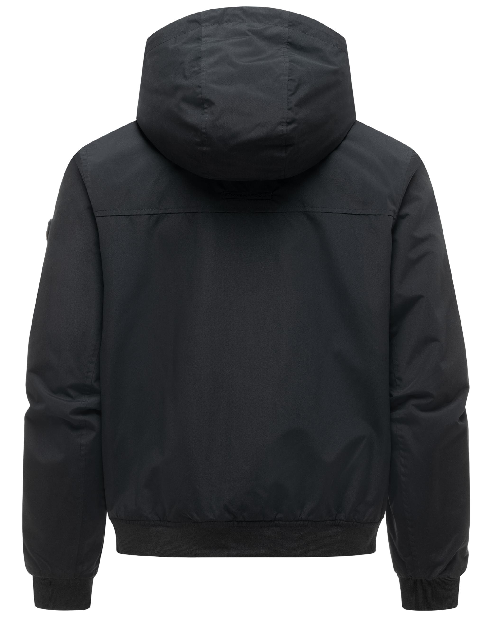 Leichte mit Fleece gefütterte Jacke "Daxaar XX" Black