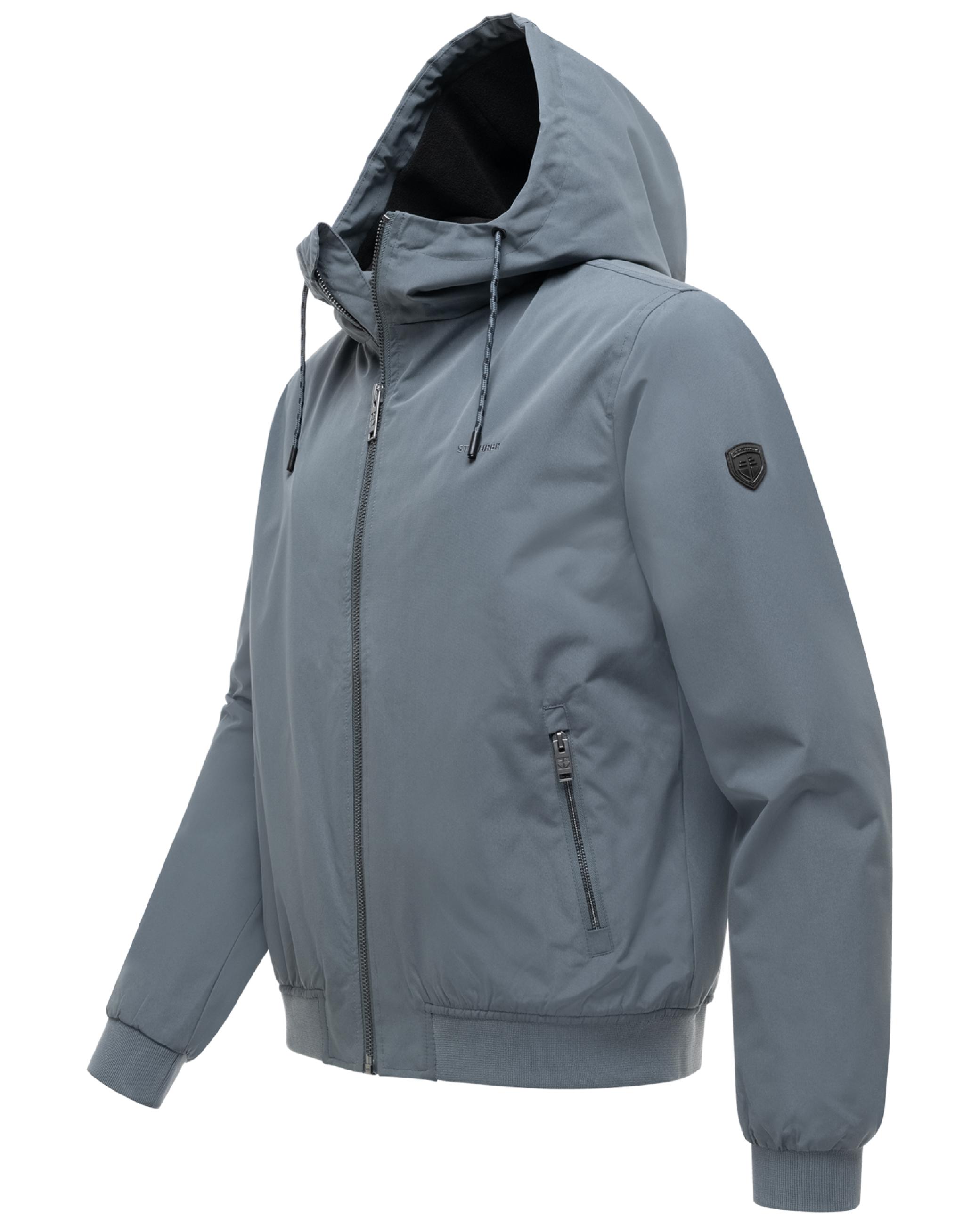 Leichte mit Fleece gefütterte Jacke "Daxaar XX" Blue Grey