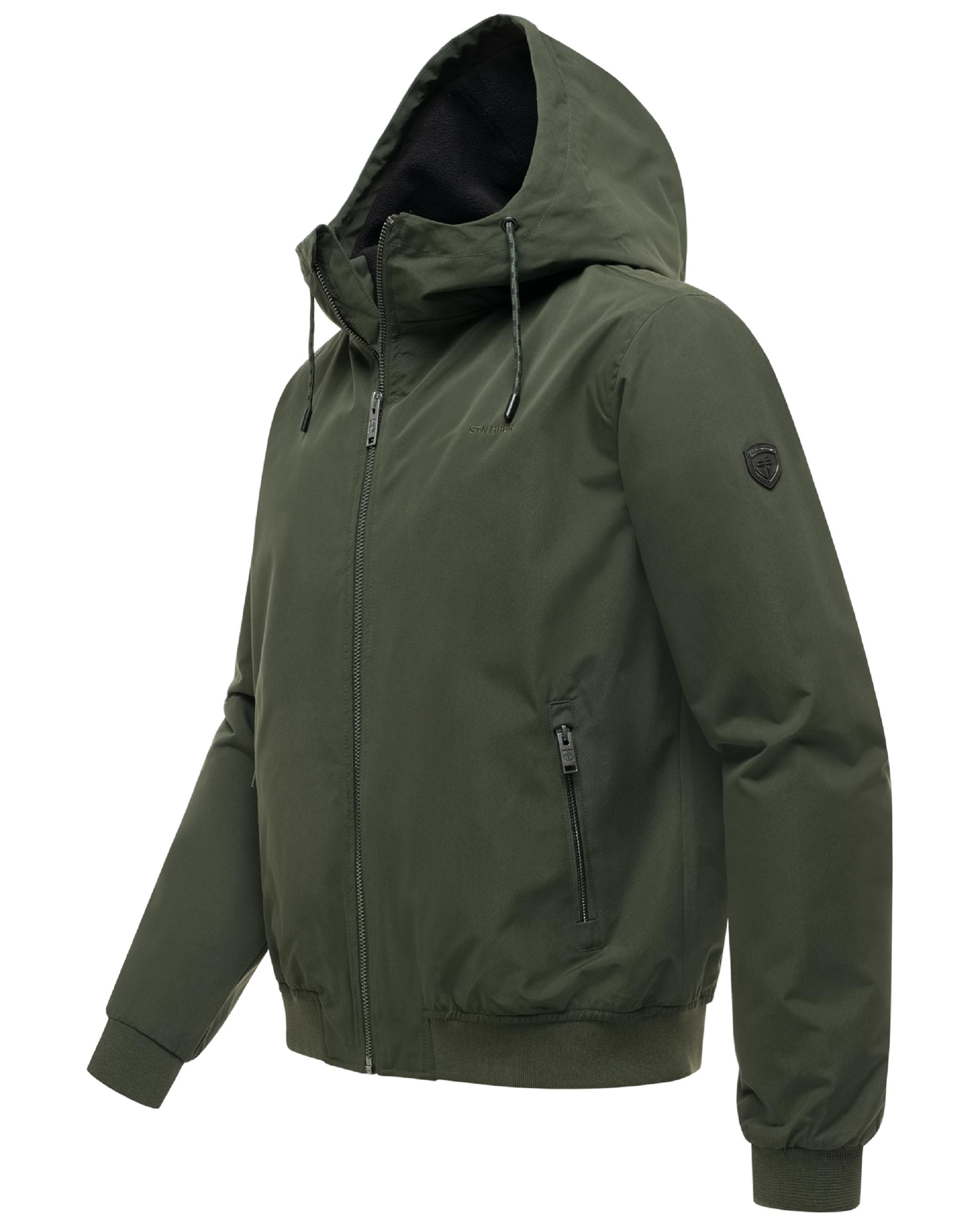 Leichte mit Fleece gefütterte Jacke "Daxaar XX" Dark Olive