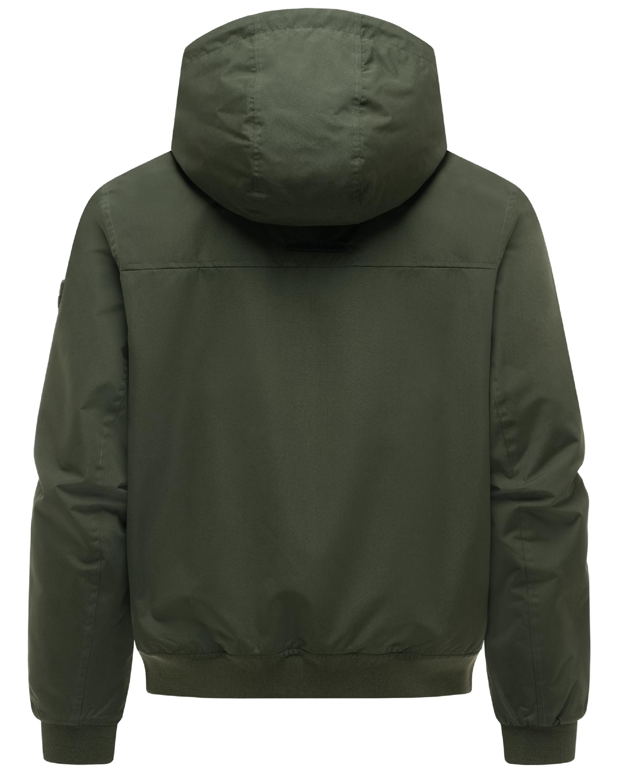 Leichte mit Fleece gefütterte Jacke "Daxaar XX" Dark Olive