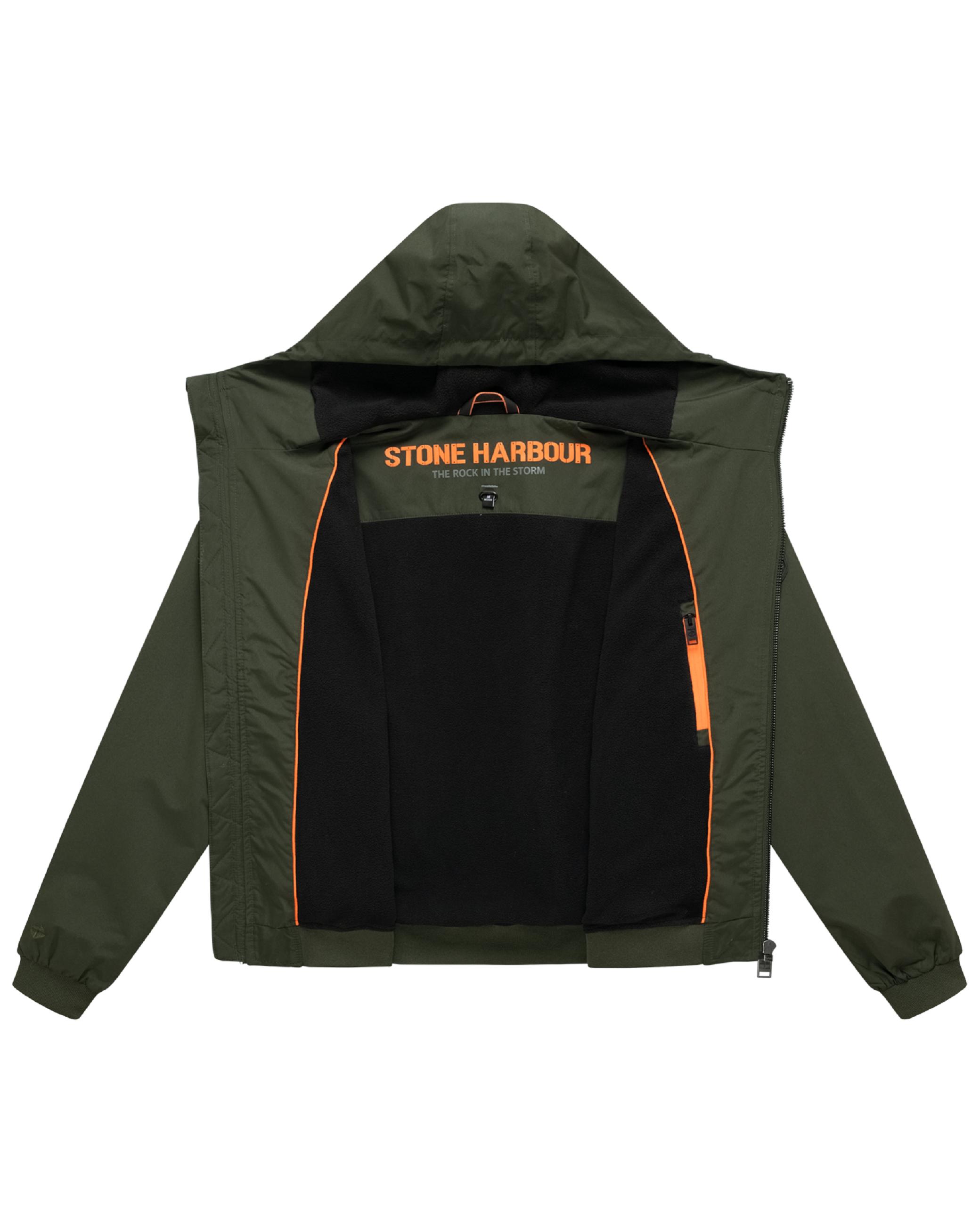 Leichte mit Fleece gefütterte Jacke "Daxaar XX" Dark Olive