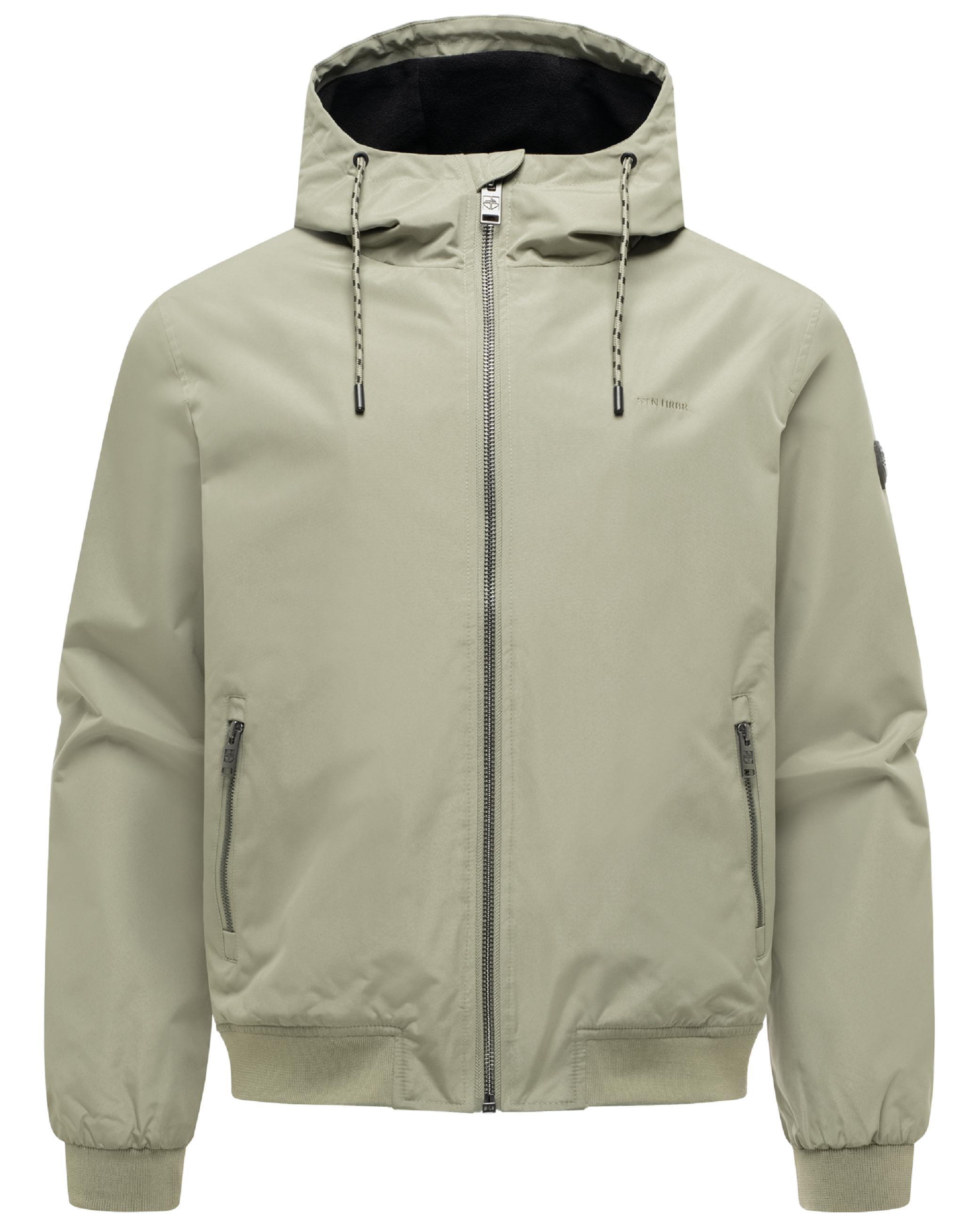 Leichte mit Fleece gefütterte Jacke "Daxaar XX" Stone Grey