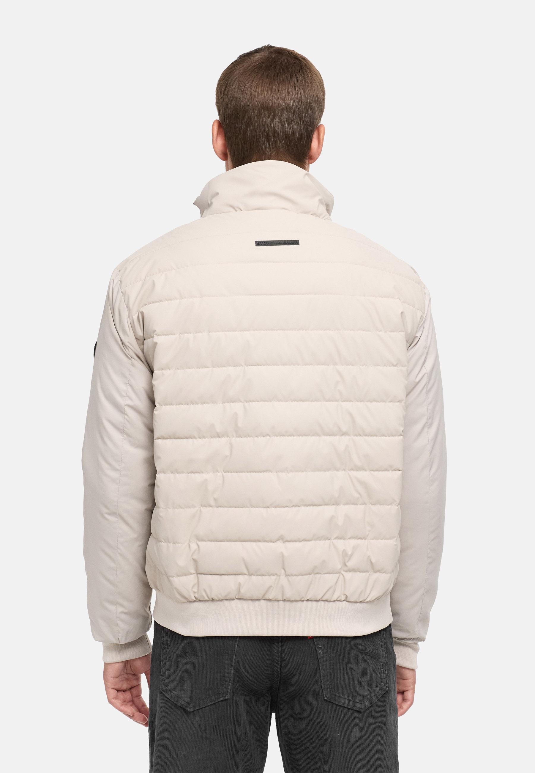 Warme Steppjacke mit hochschließenden Kragen "Eliaam XX" Bone