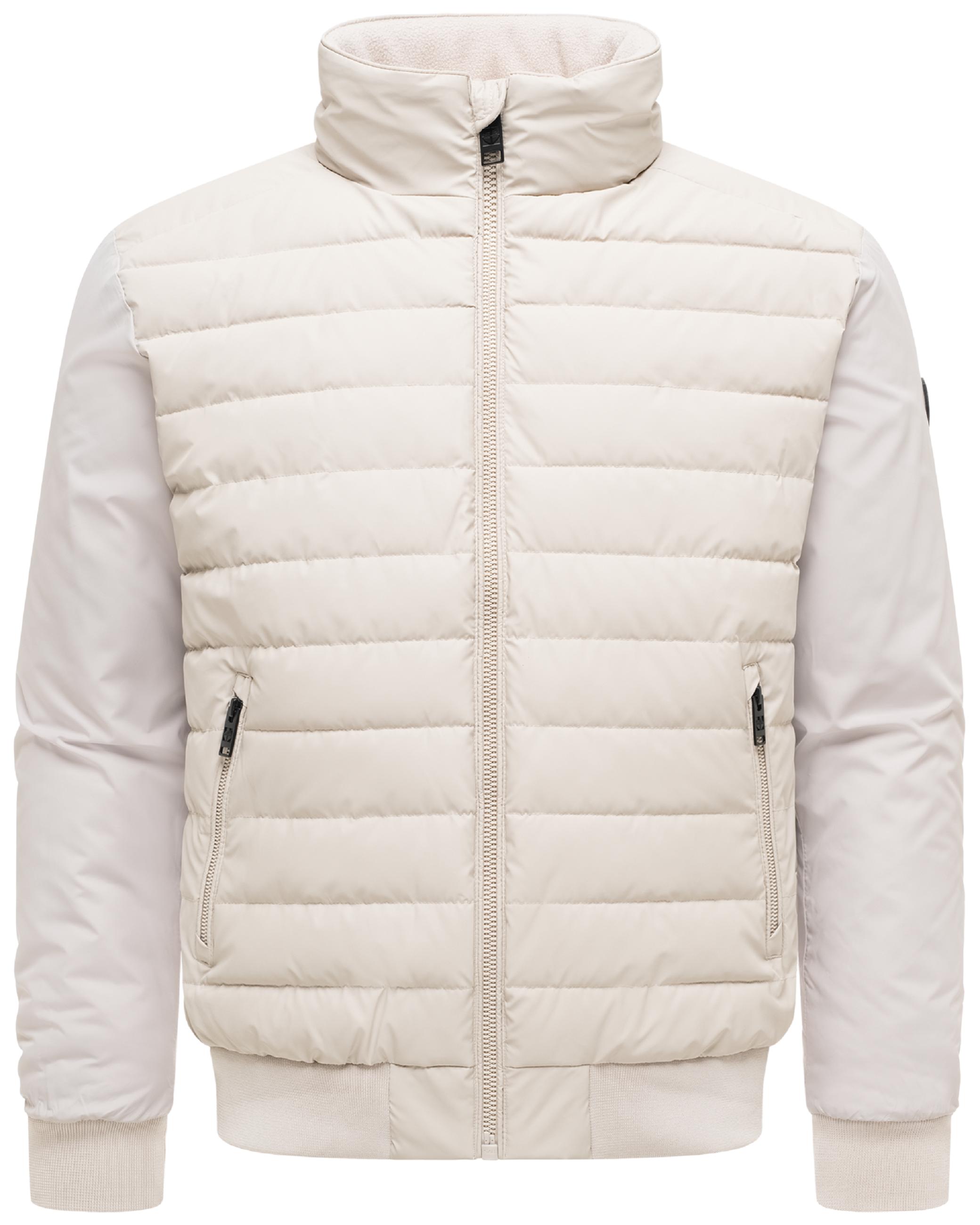 Warme Steppjacke mit hochschließenden Kragen "Eliaam XX" Bone