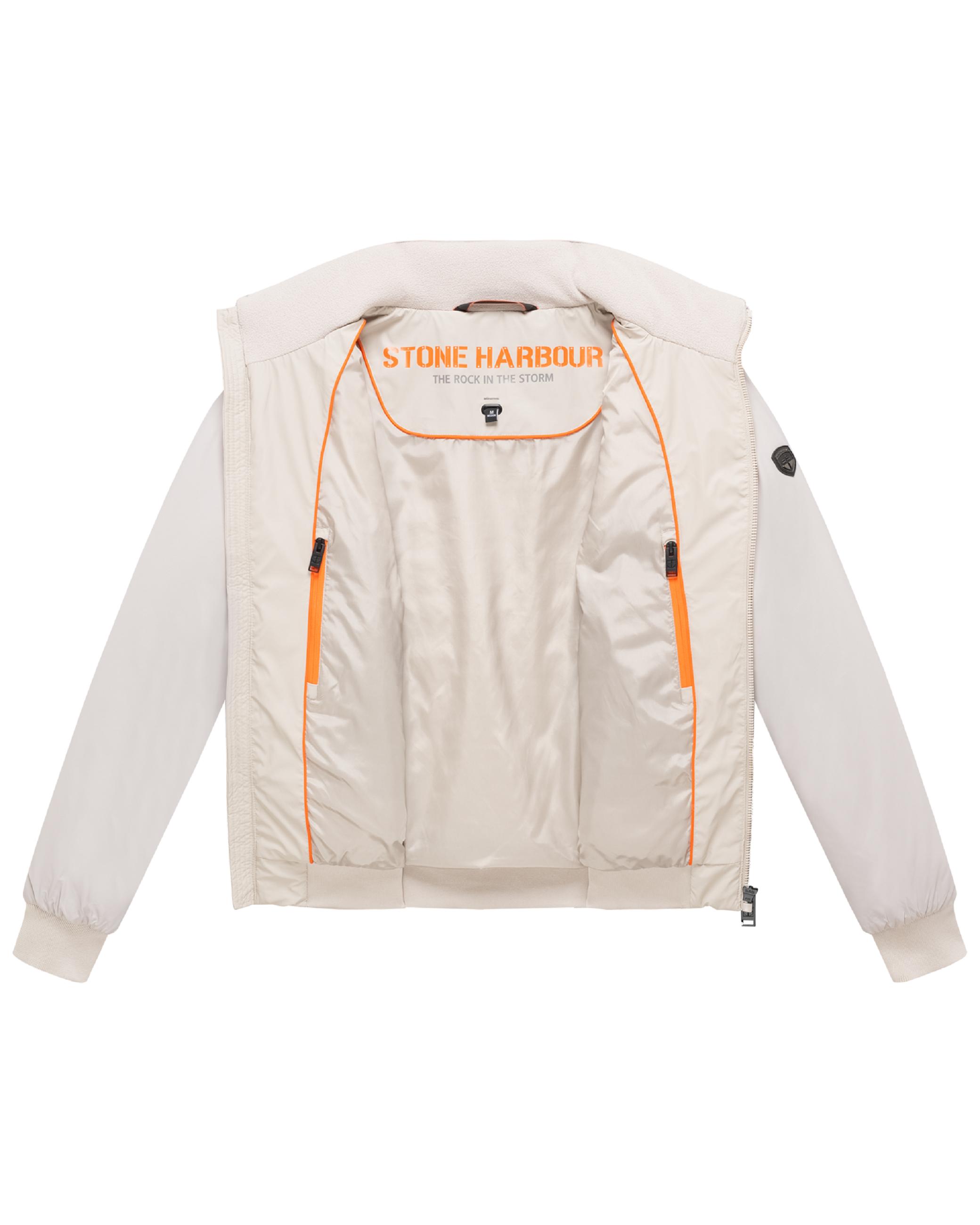 Warme Steppjacke mit hochschließenden Kragen "Eliaam XX" Bone