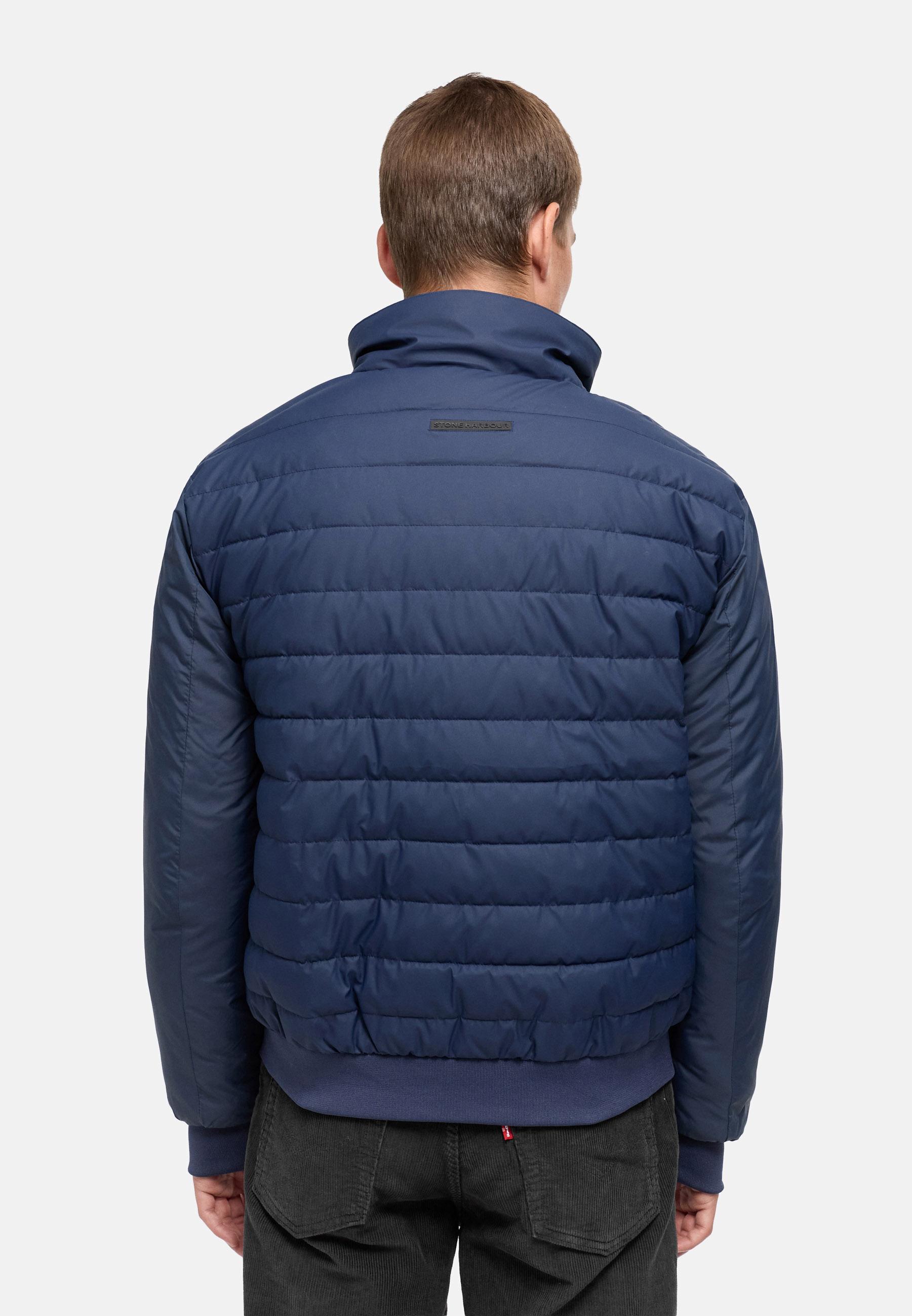 Warme Steppjacke mit hochschließenden Kragen "Eliaam XX" Night Sky Blue
