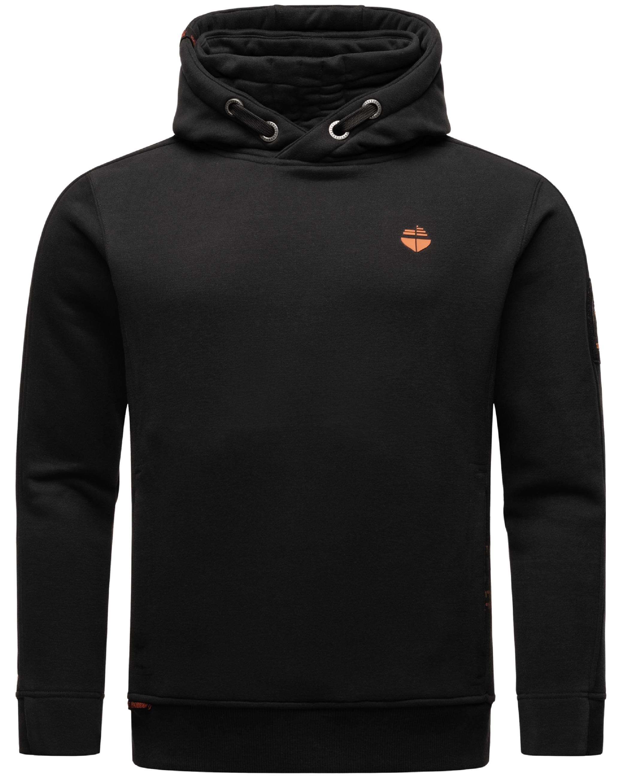 Weiches Sweatshirt mit Kapuze "Emilio Eduardo" Black