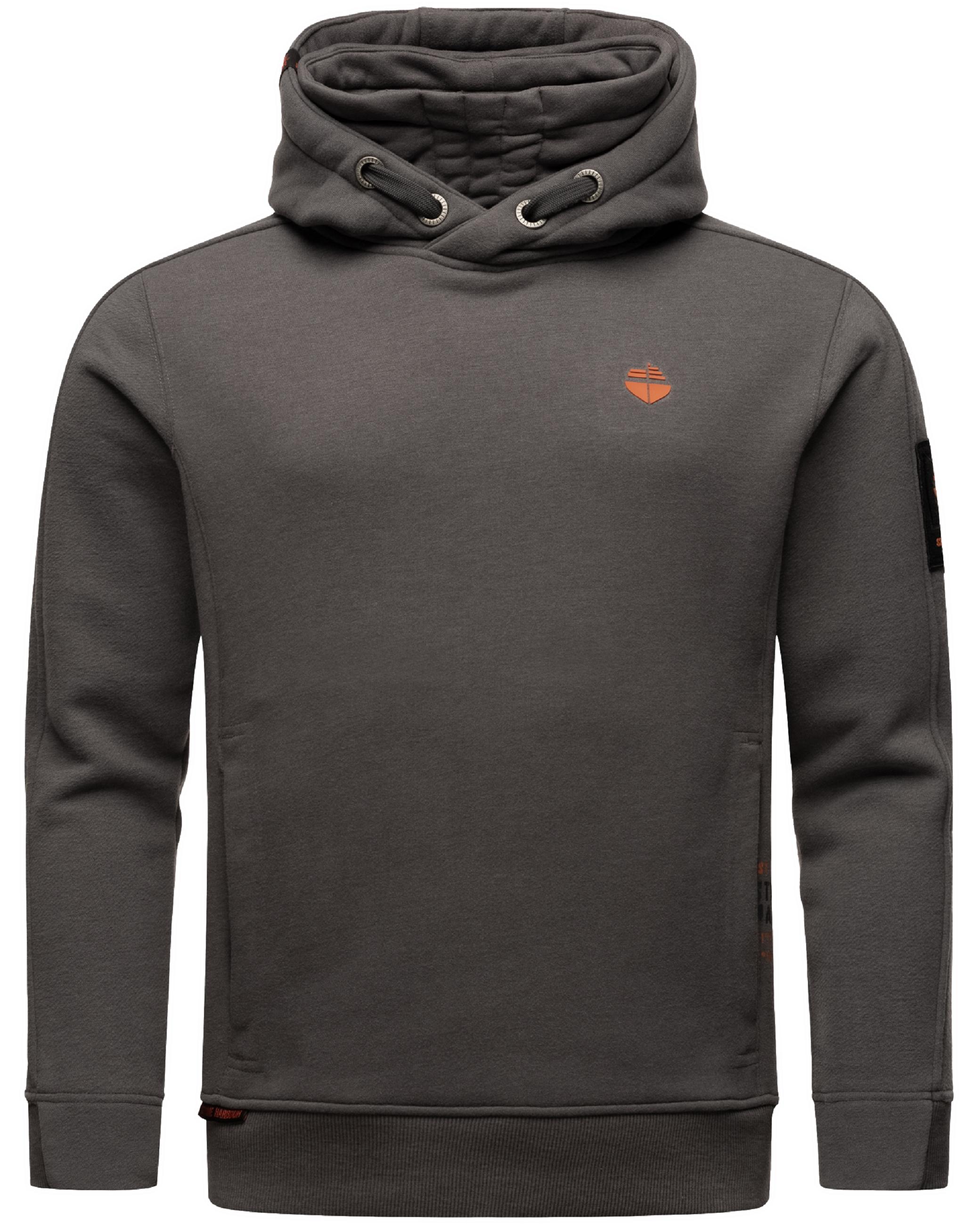 Weiches Sweatshirt mit Kapuze "Emilio Eduardo" Dark Grey