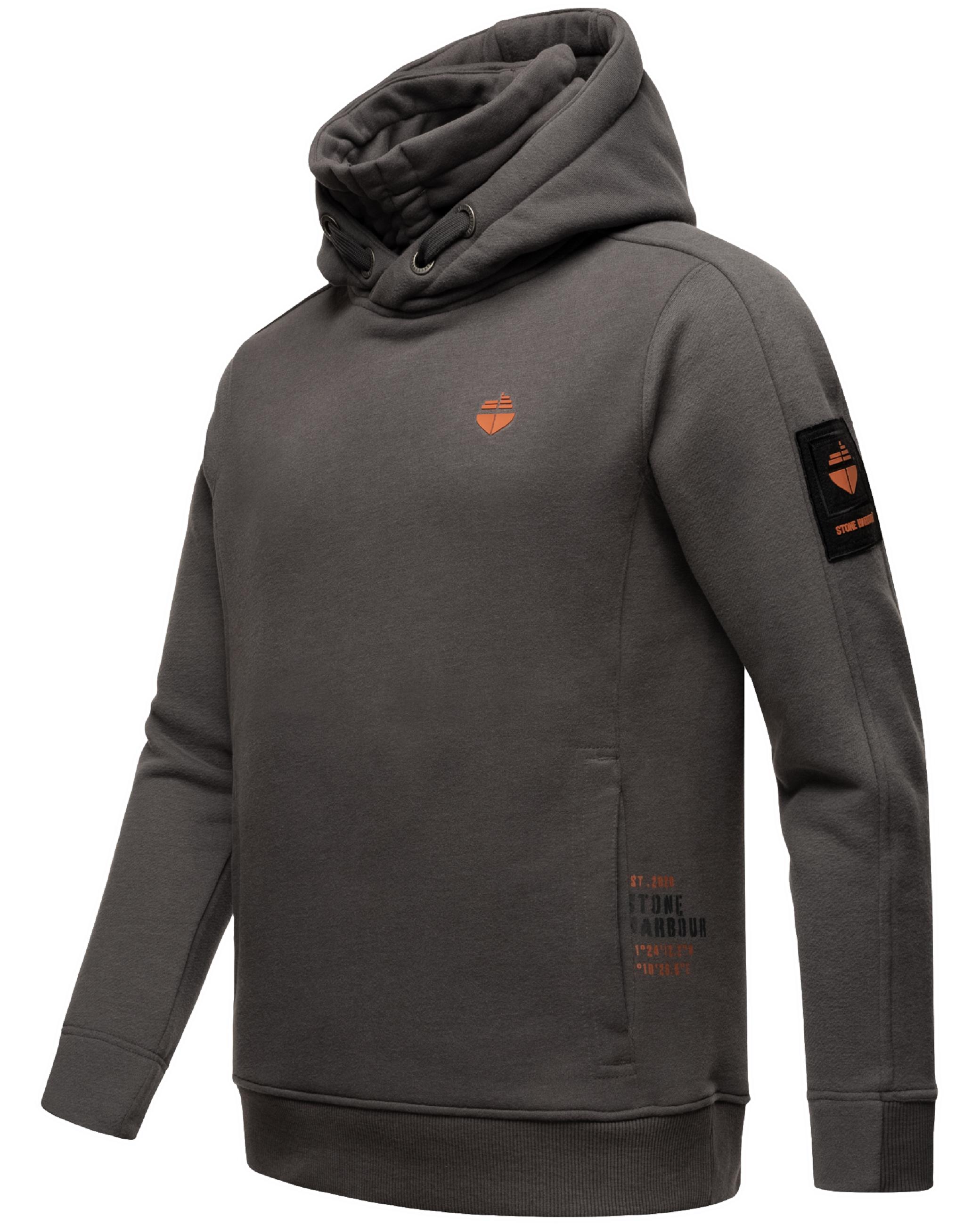 Weiches Sweatshirt mit Kapuze "Emilio Eduardo" Dark Grey