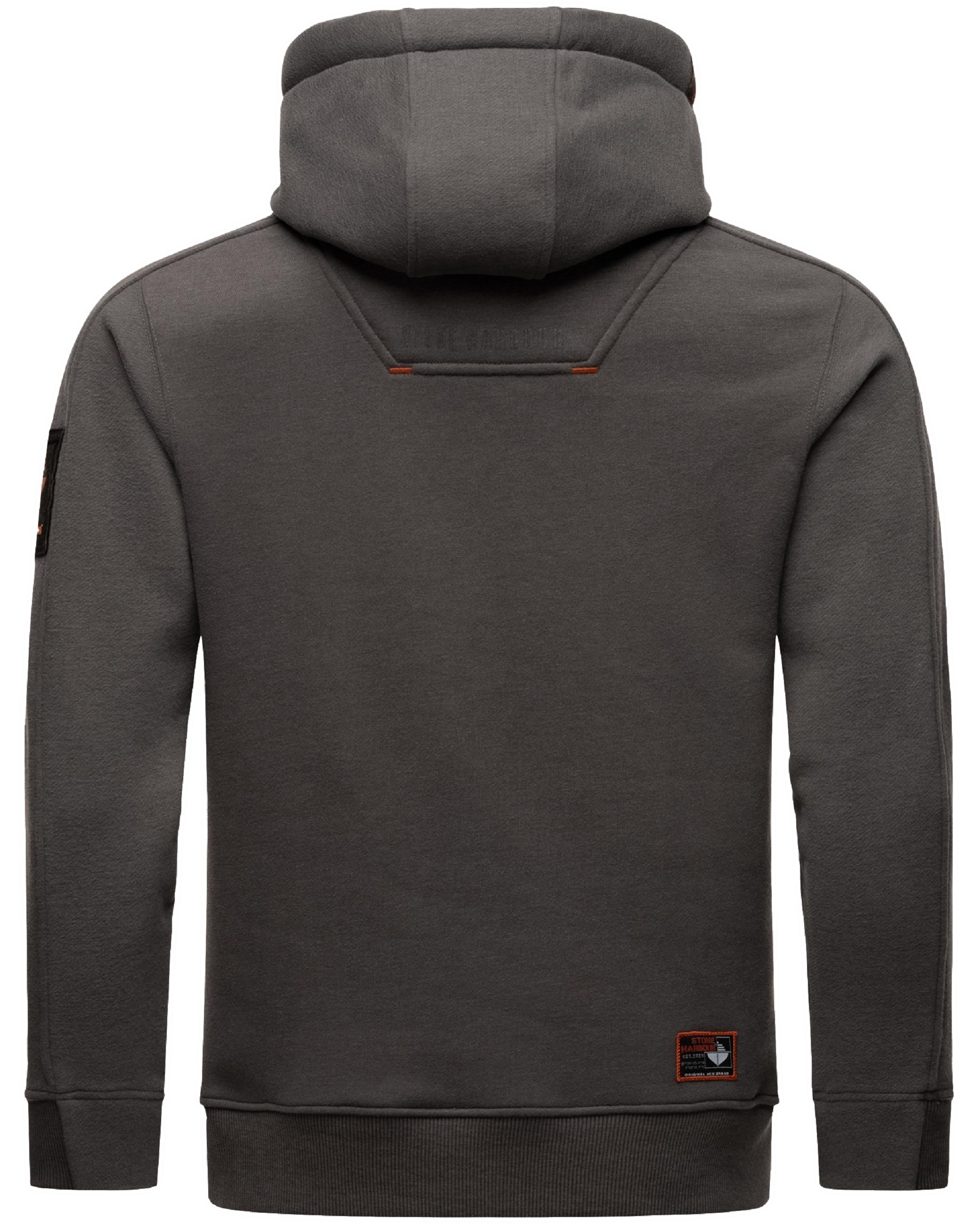 Weiches Sweatshirt mit Kapuze "Emilio Eduardo" Dark Grey