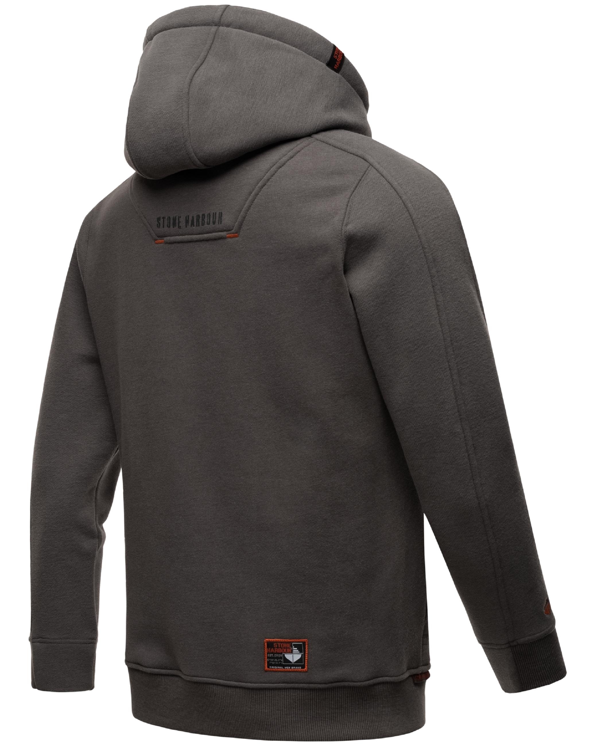 Weiches Sweatshirt mit Kapuze "Emilio Eduardo" Dark Grey