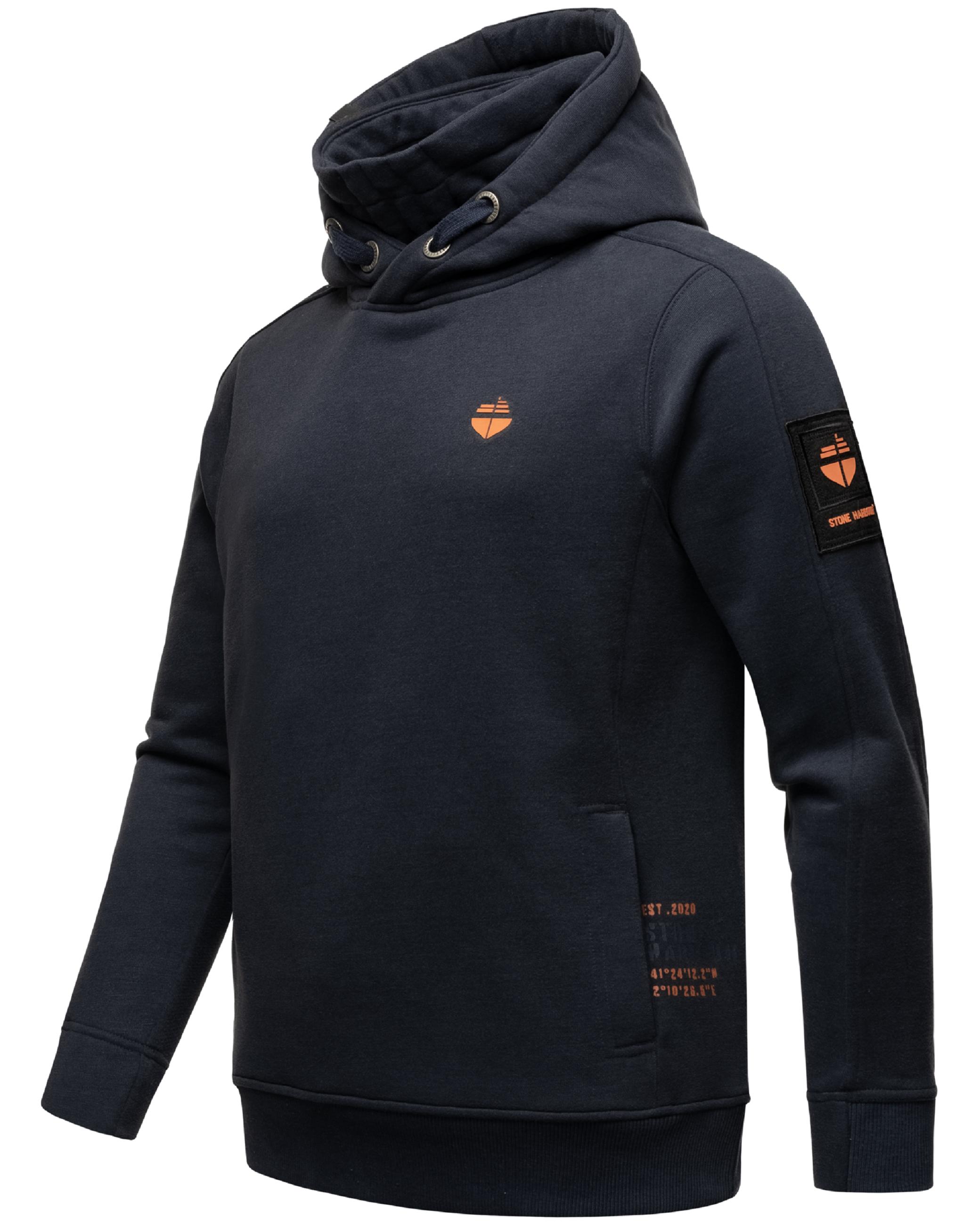 Weiches Sweatshirt mit Kapuze "Emilio Eduardo" Navy