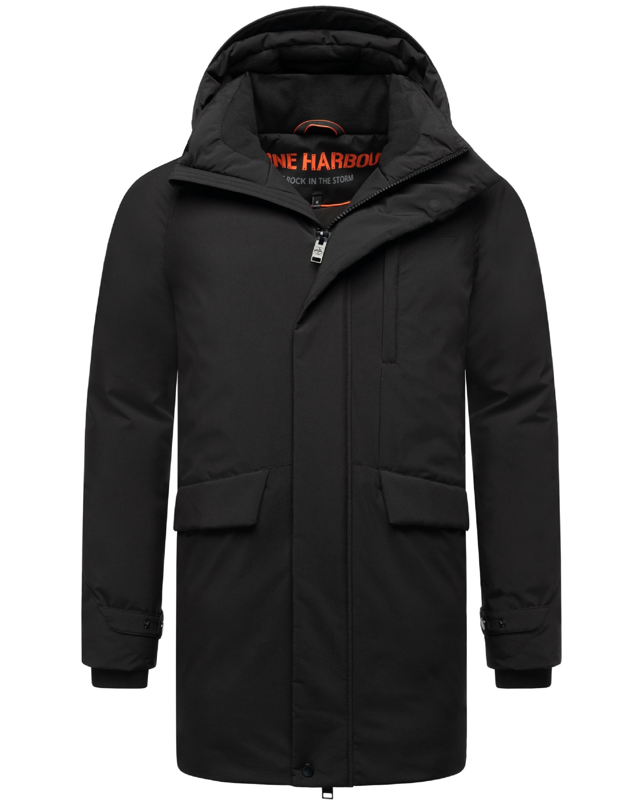 Wintermantel mit hohem Kragen "Emriis XX" Black