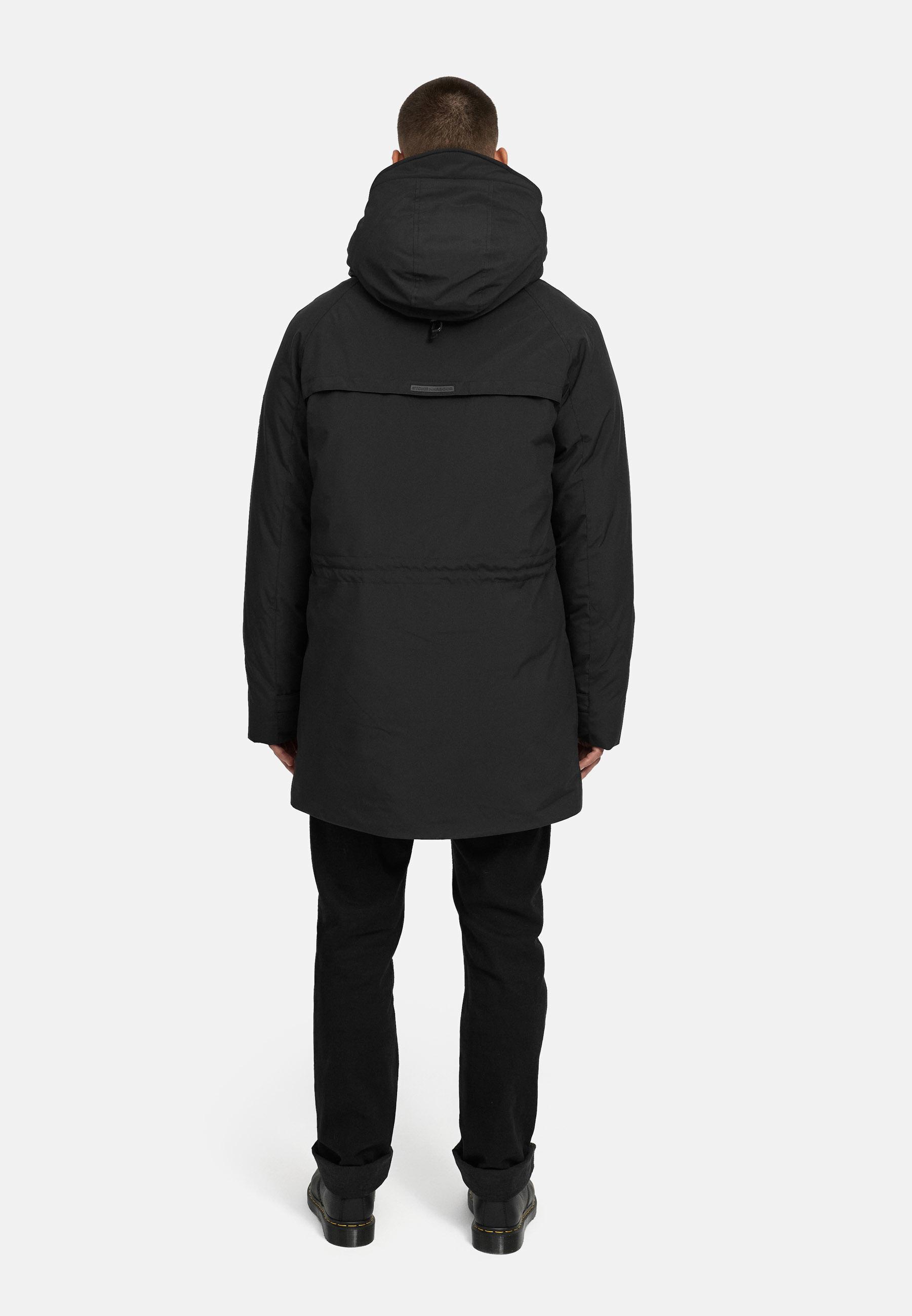 Wintermantel mit hohem Kragen "Emriis XX" Black