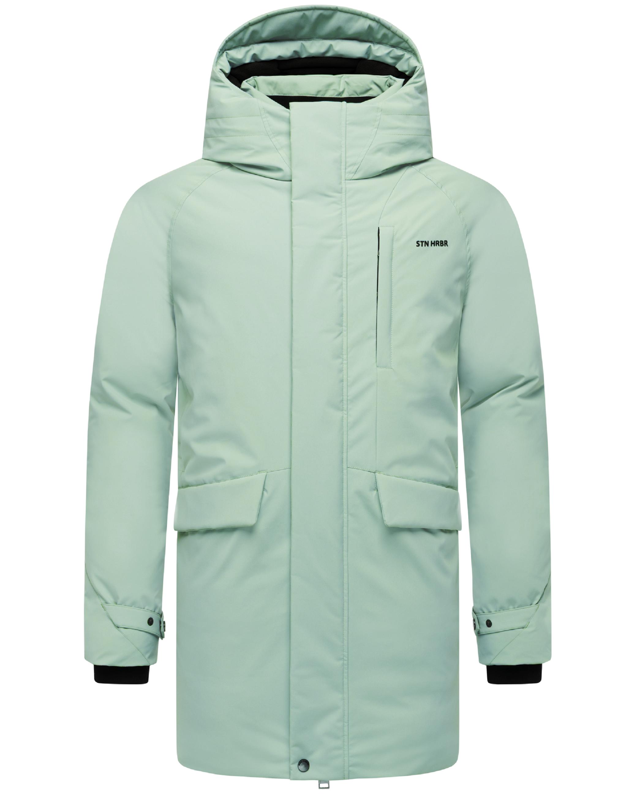 Wintermantel mit hohem Kragen "Emriis XX" Ice Green