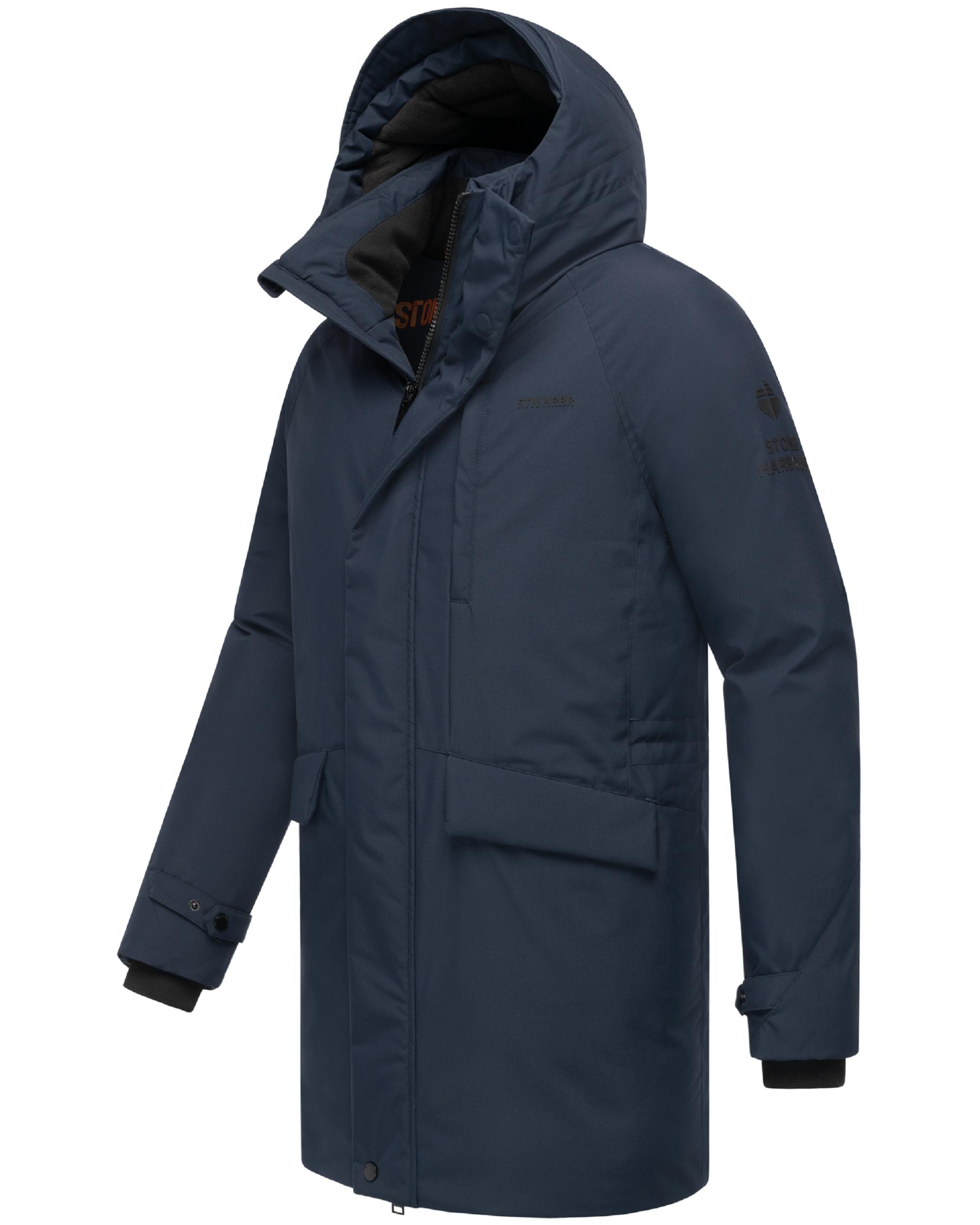 Wintermantel mit hohem Kragen "Emriis XX" Navy