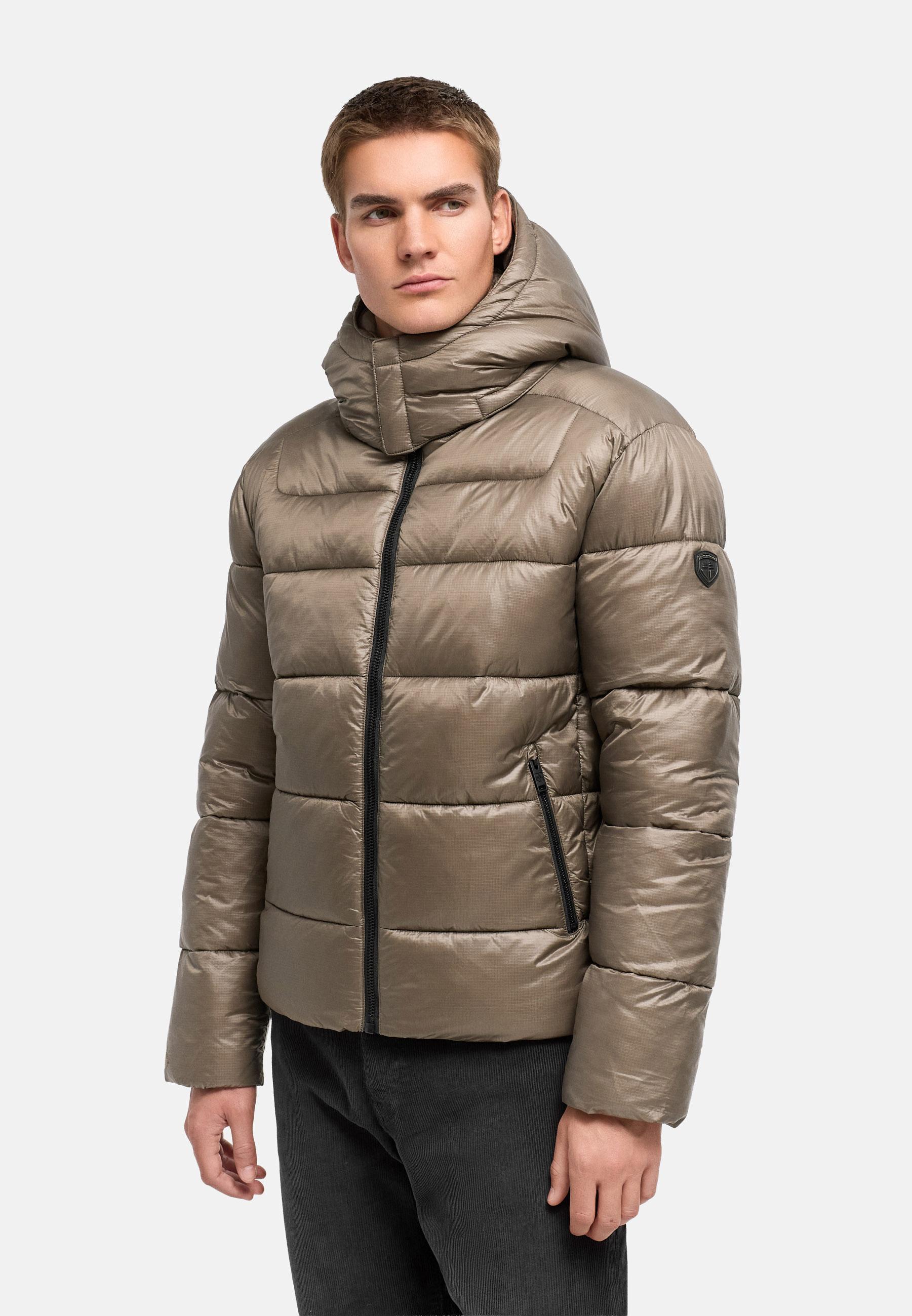 Steppjacke "Ezioo XX" Stone Brown