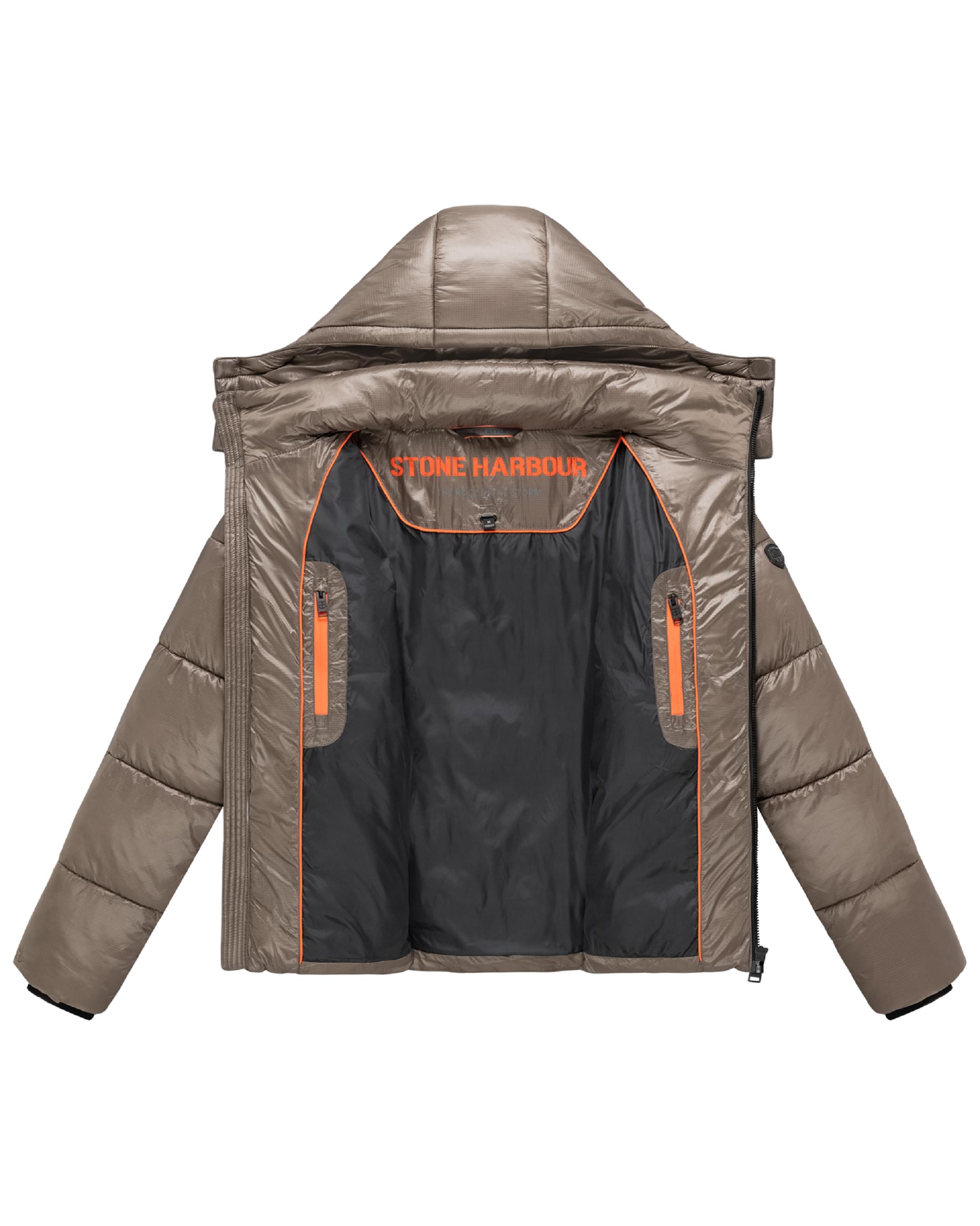 Steppjacke "Ezioo XX" Stone Brown
