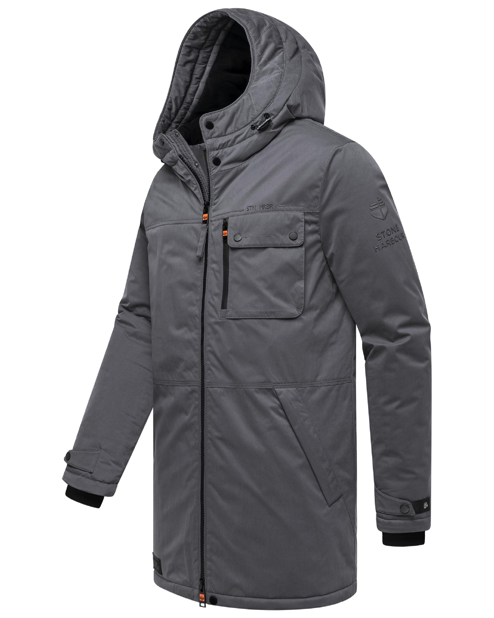 Winterparka mit Kapuze "Fintaan XX" Anthracite