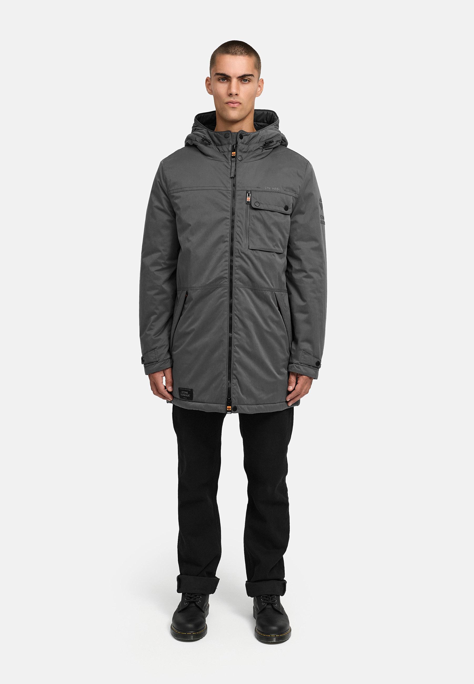 Winterparka mit Kapuze "Fintaan XX" Anthracite