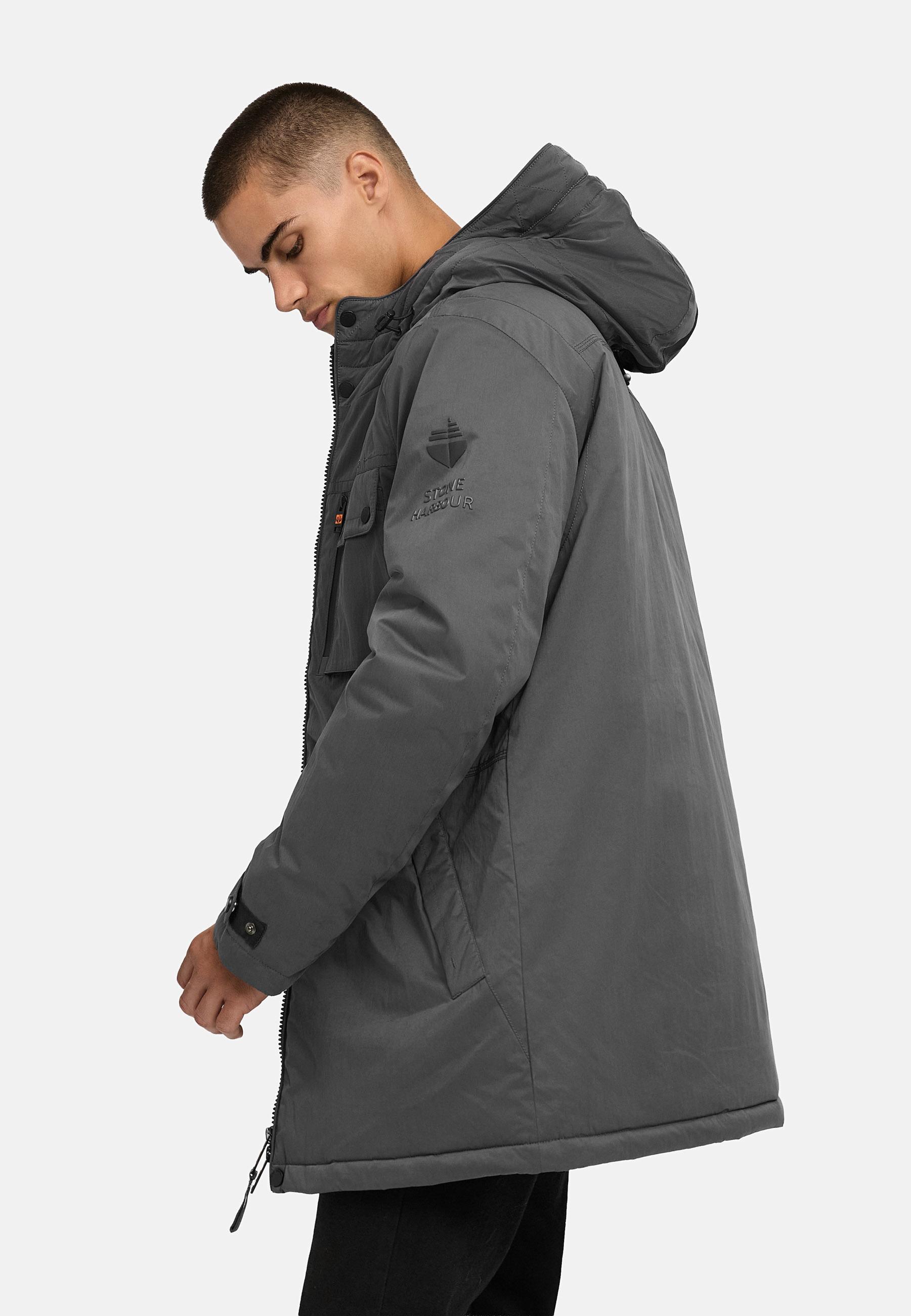 Winterparka mit Kapuze "Fintaan XX" Anthracite