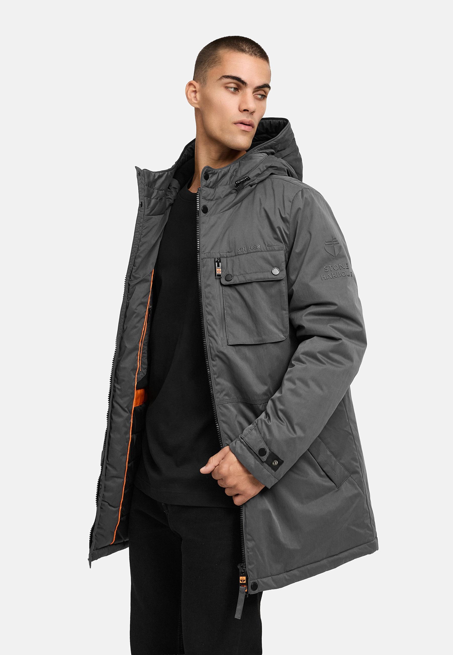 Winterparka mit Kapuze "Fintaan XX" Anthracite