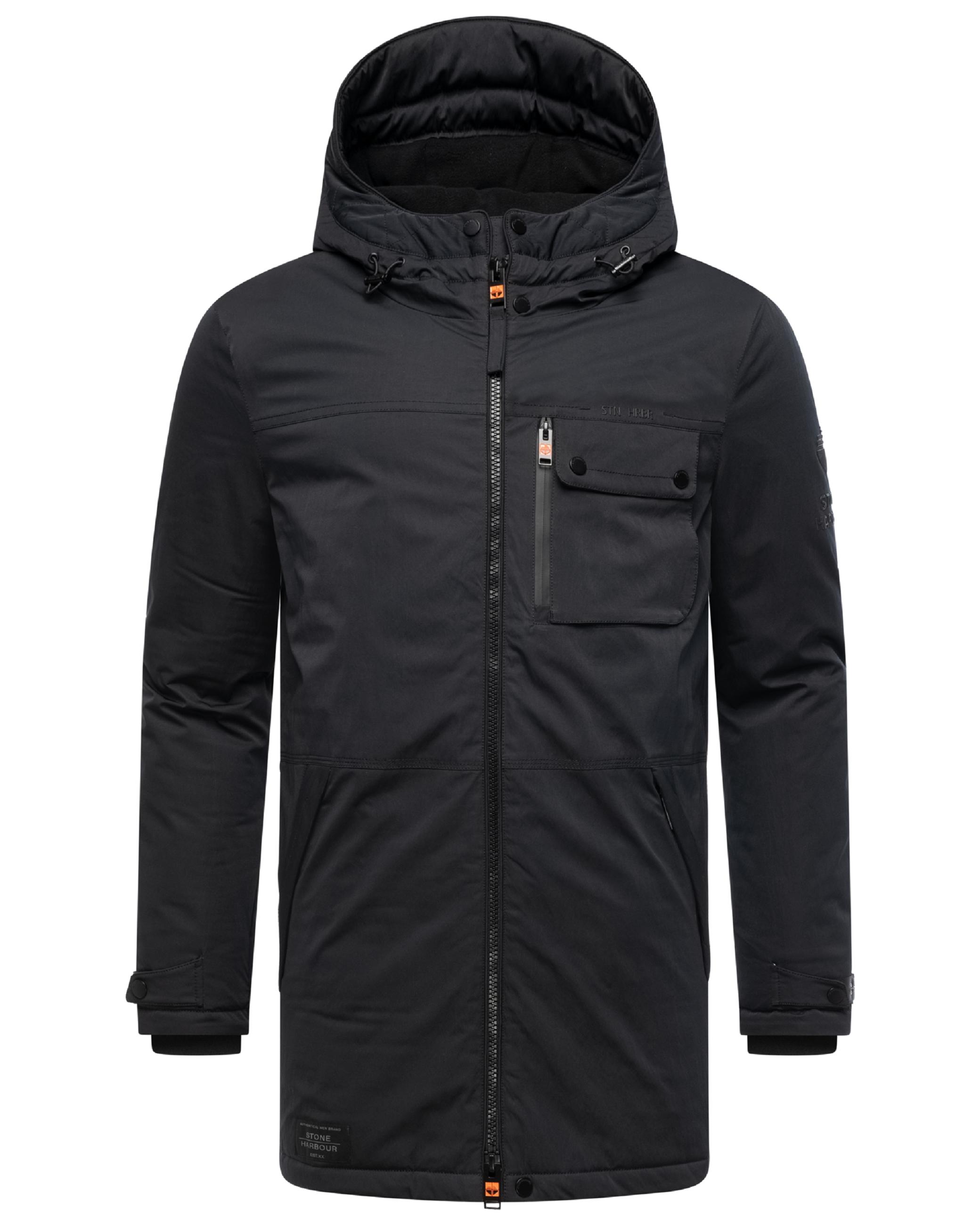 Winterparka mit Kapuze "Fintaan XX" Black