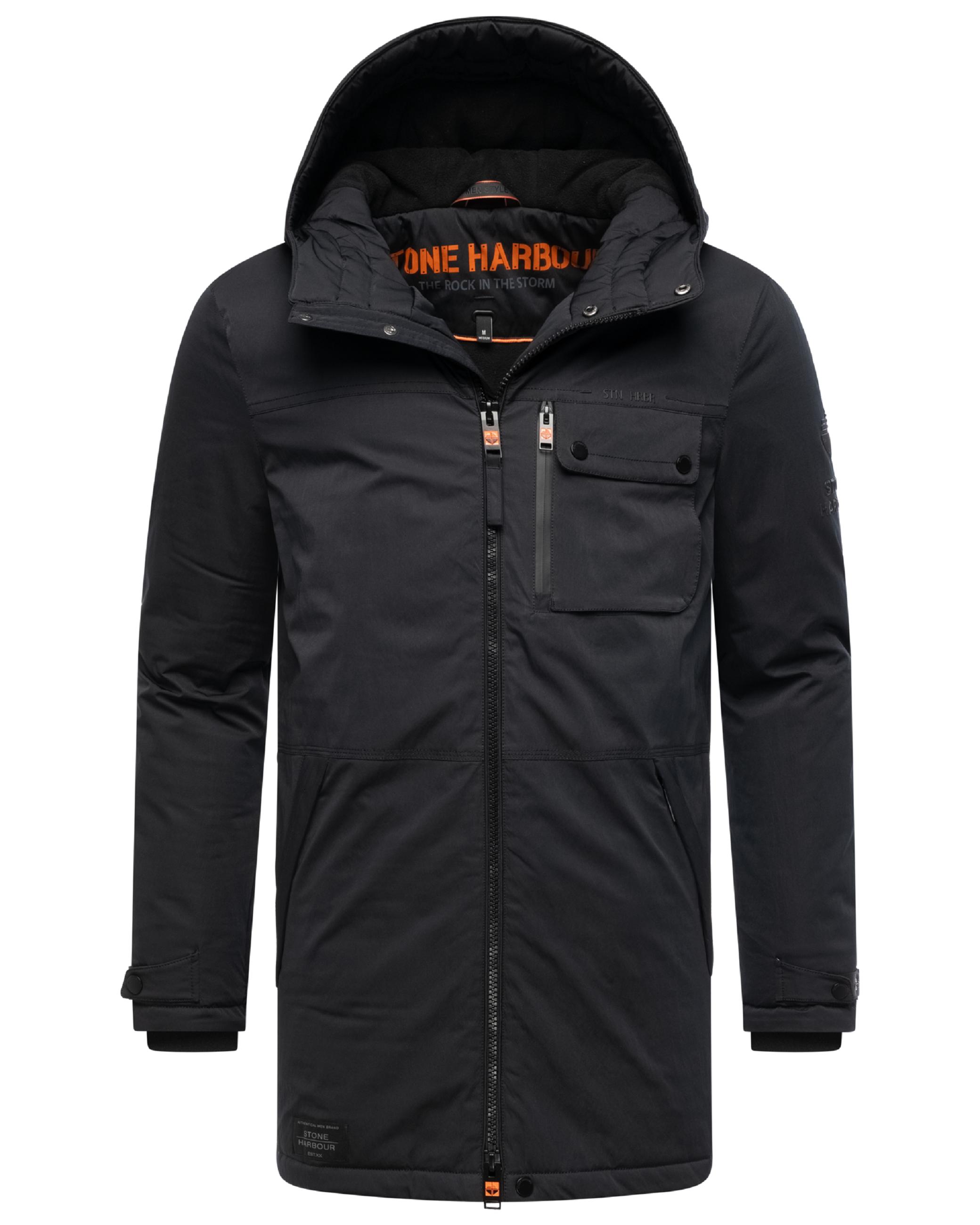Winterparka mit Kapuze "Fintaan XX" Black