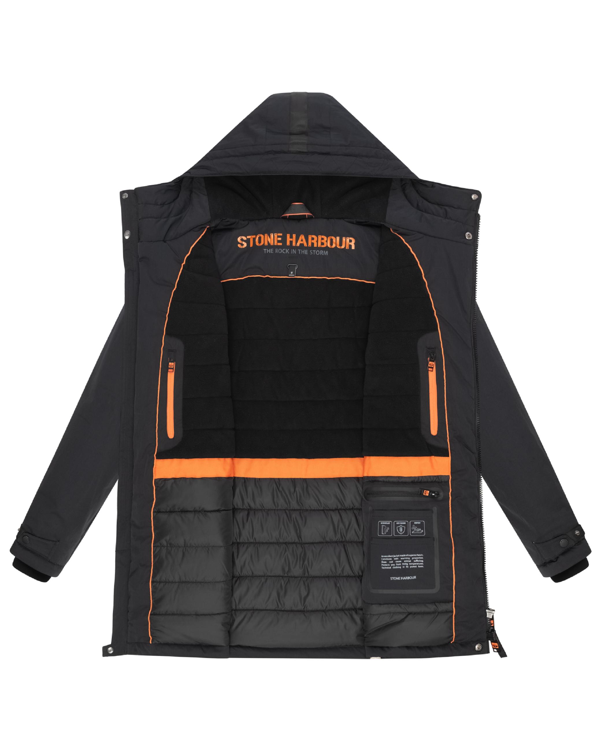Winterparka mit Kapuze "Fintaan XX" Black