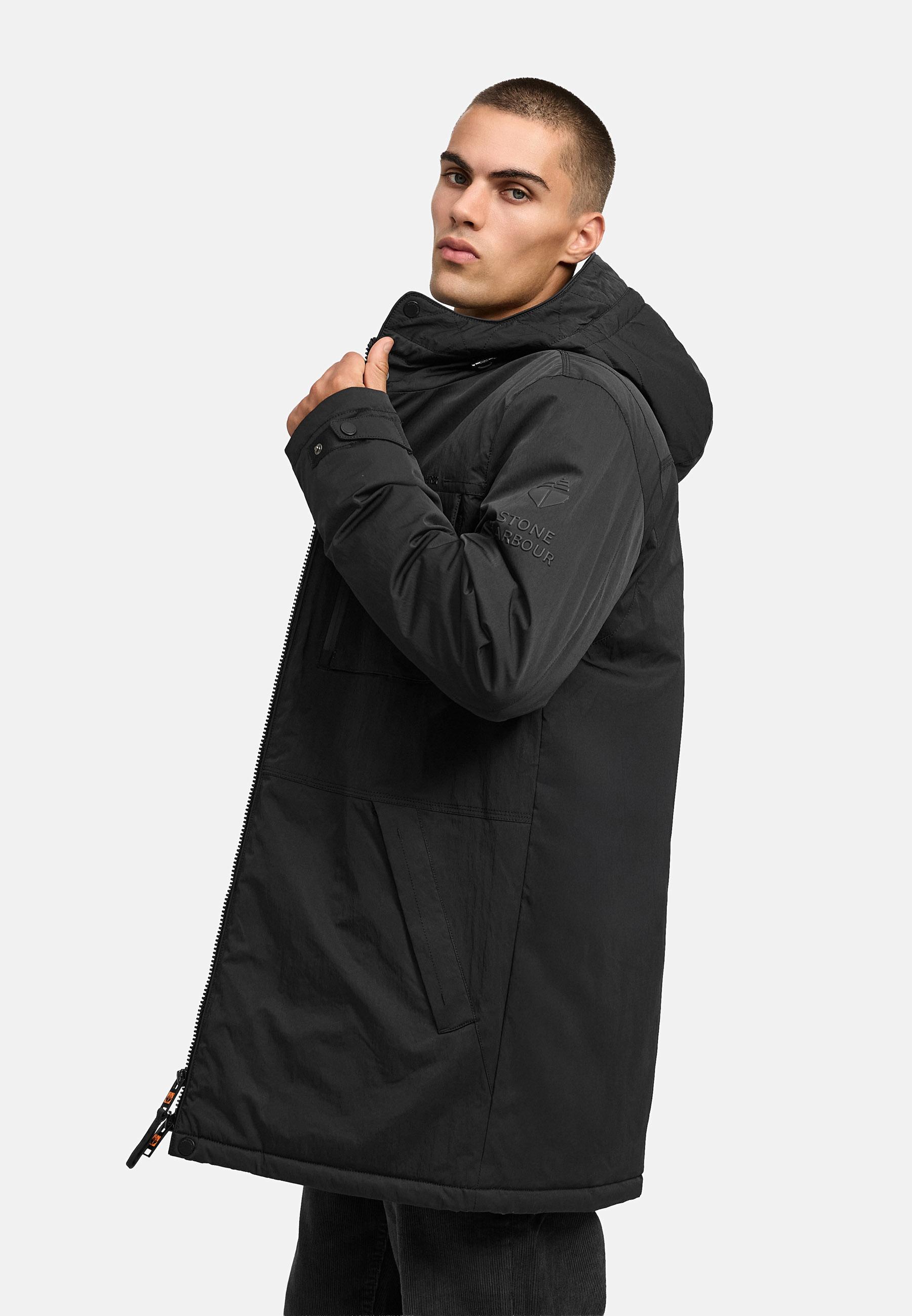 Winterparka mit Kapuze "Fintaan XX" Black
