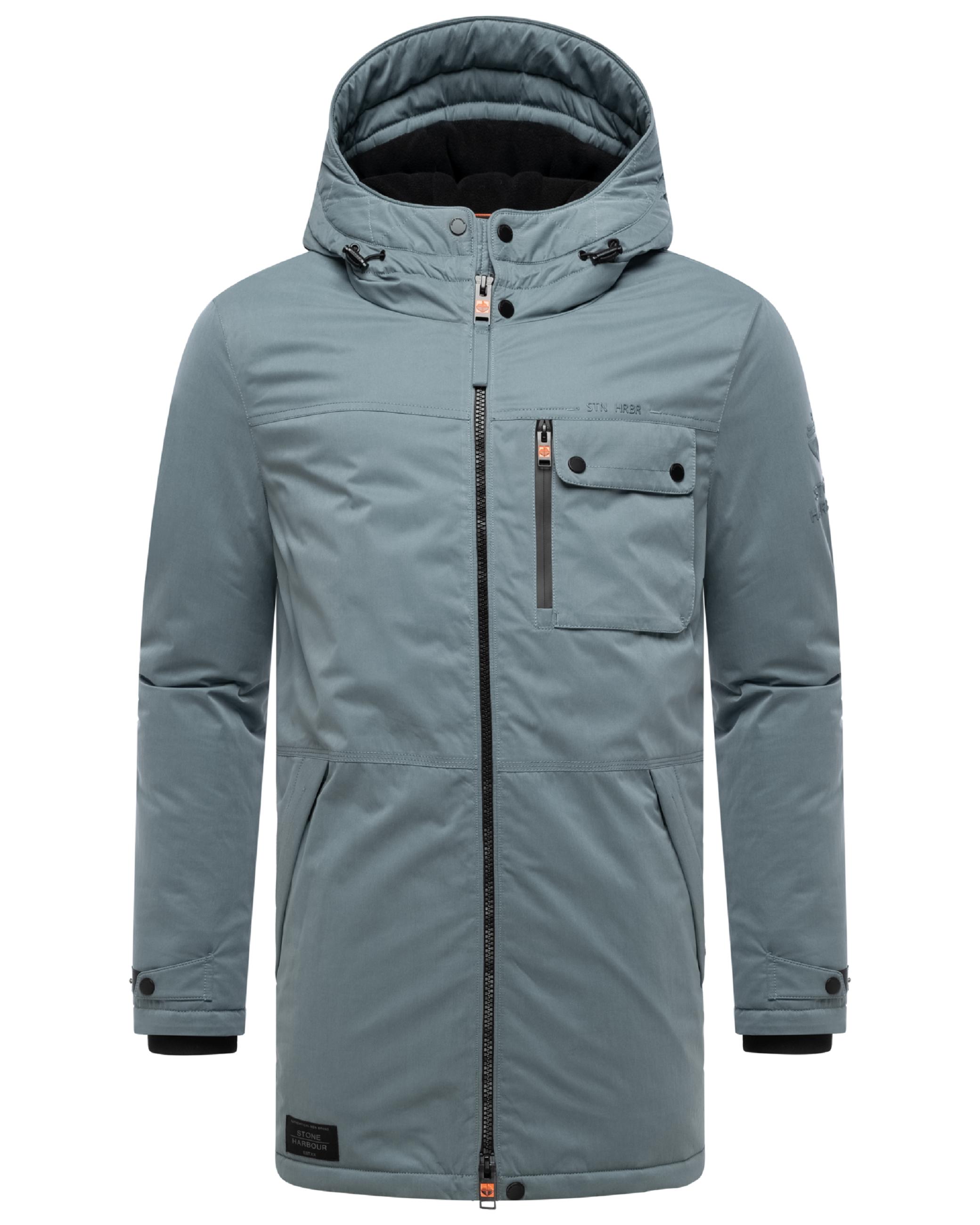 Winterparka mit Kapuze "Fintaan XX" Stormy Blue