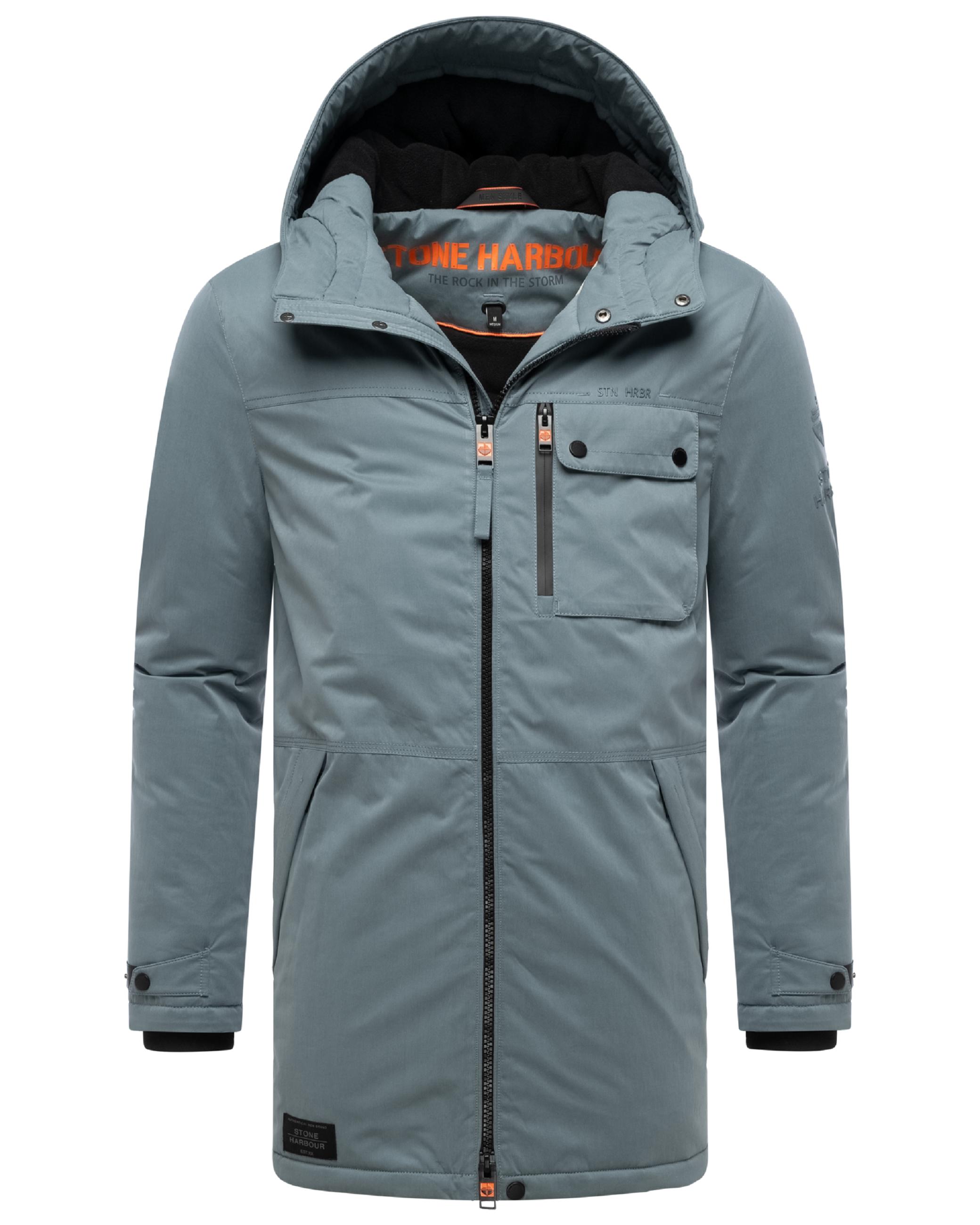 Winterparka mit Kapuze "Fintaan XX" Stormy Blue
