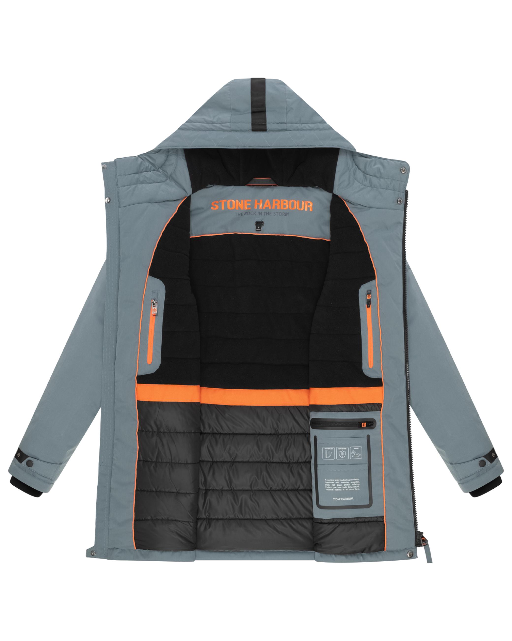 Winterparka mit Kapuze "Fintaan XX" Stormy Blue