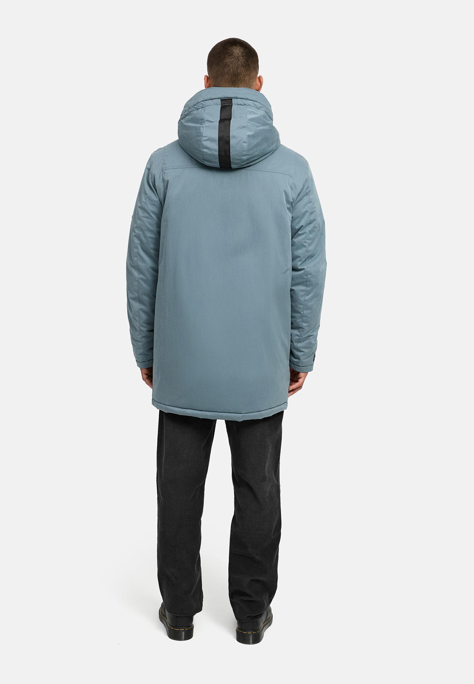 Winterparka mit Kapuze "Fintaan XX" Stormy Blue