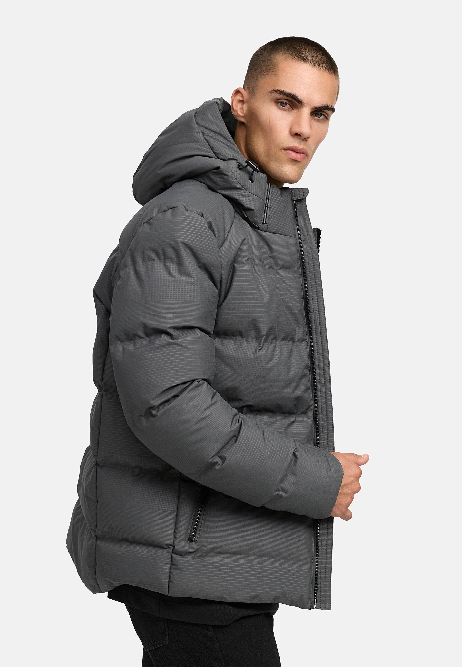 Winter Steppjacke mit Kapuze "Gavriloo XX" Anthracite